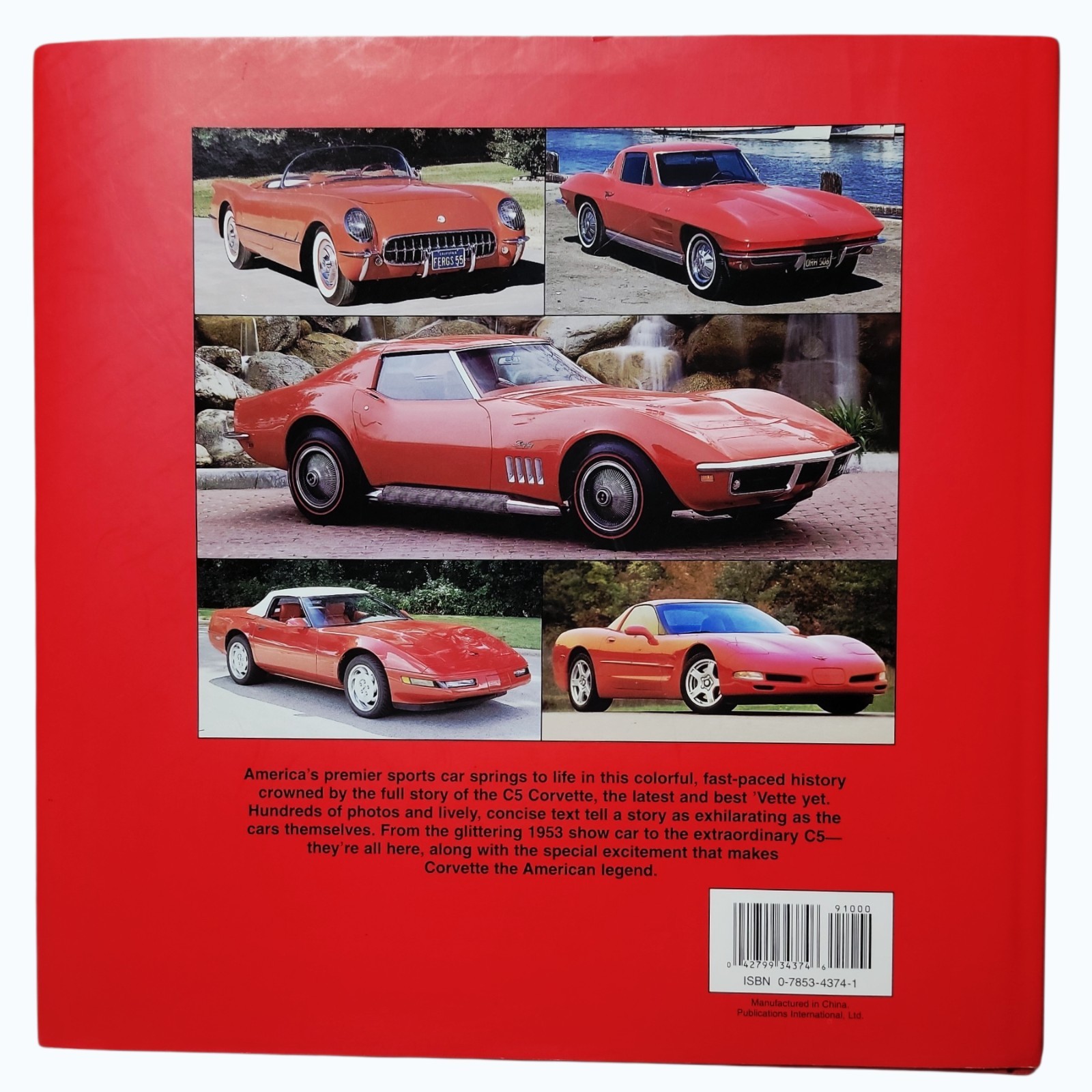Corvette The American Legend Hardcover Book Consumer Guide History of Chevrolet