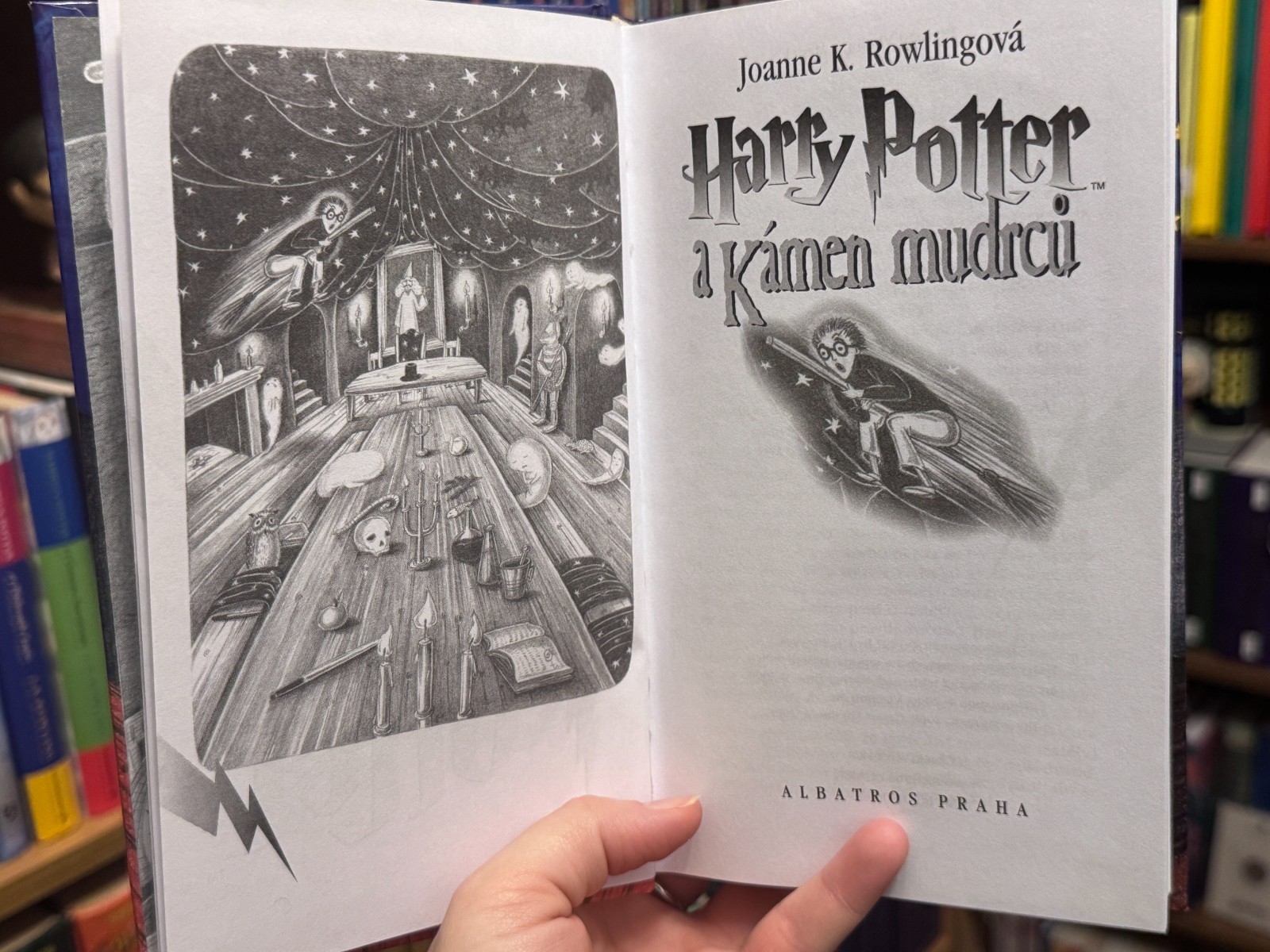 Czech Wizard Hat, Harry Potter and the Philosopher’s Stone, HC, JK Rowling