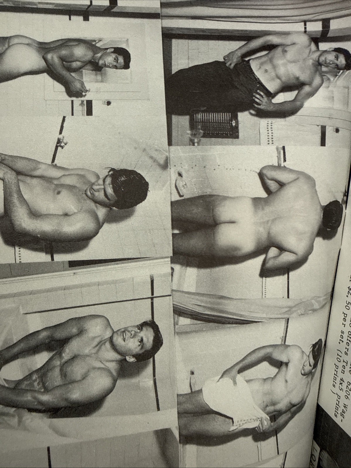 Physique Pictorial Volume 8 # 1, 2, 3 and 4 – Spring, Summer, Fall & Winter 1958