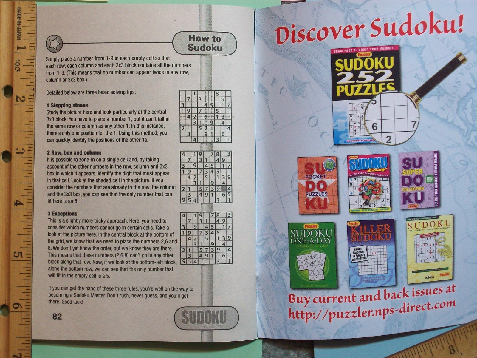 BOOK SUDOKU EASY PUZZLER DECEMBER 2008 MINI PUZZLE FUN 71 PUZZLES 82 PAGES