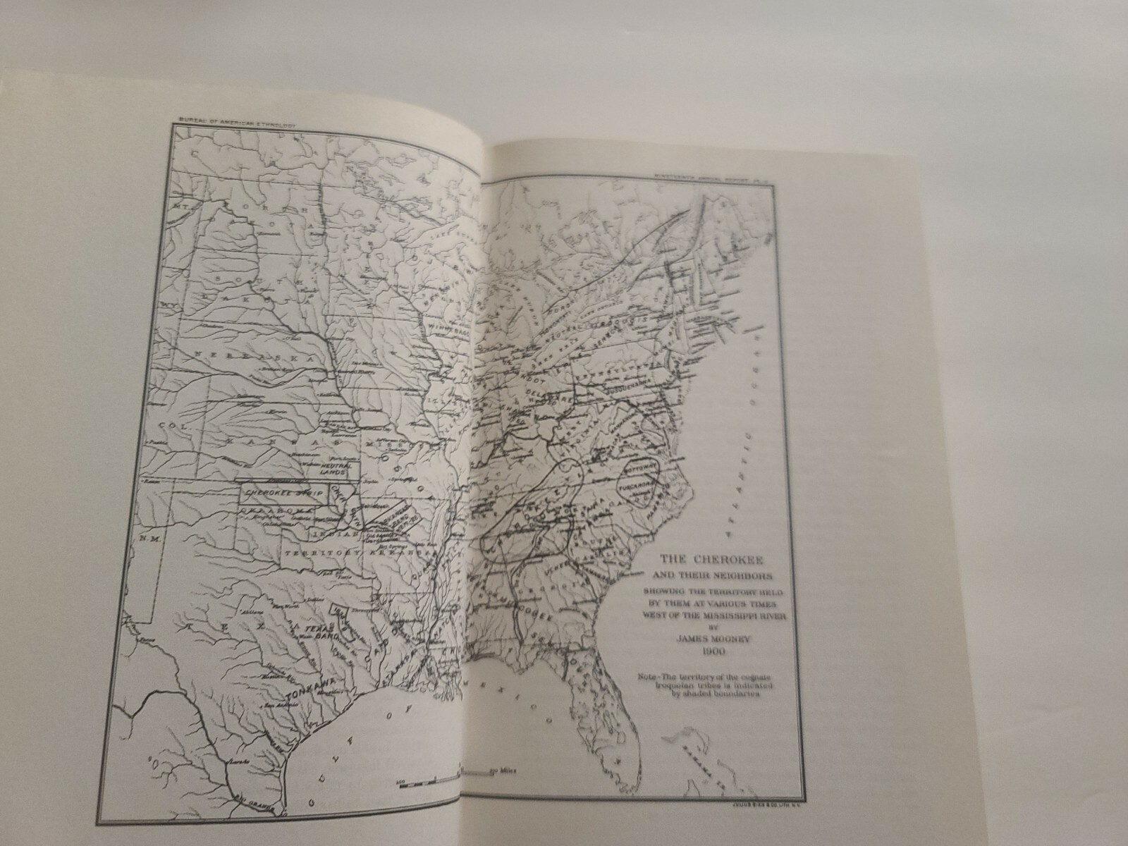 Myths Of The Cherokee And Sacred Formulas Of The Cherokees By James Mooney 1982
