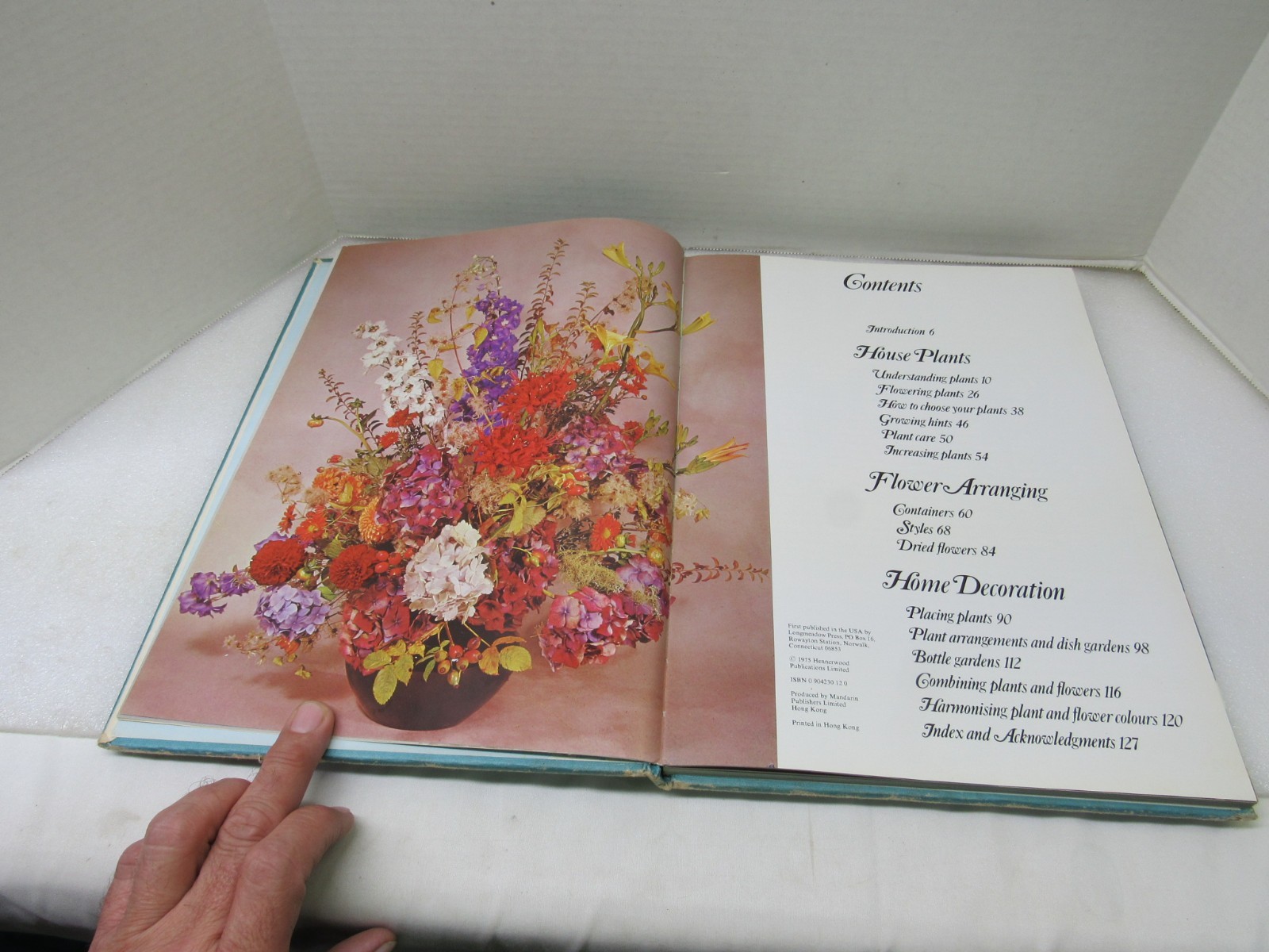 Plants & Flowers In The Home Violet Stevenson Longmeadow Press 1975 Hardcover