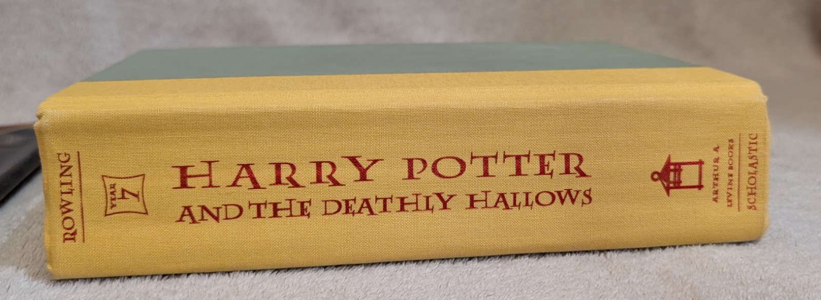 Harry Potter And The Deathly Hollows First Ed HC BJ New Rare Error Pg 759