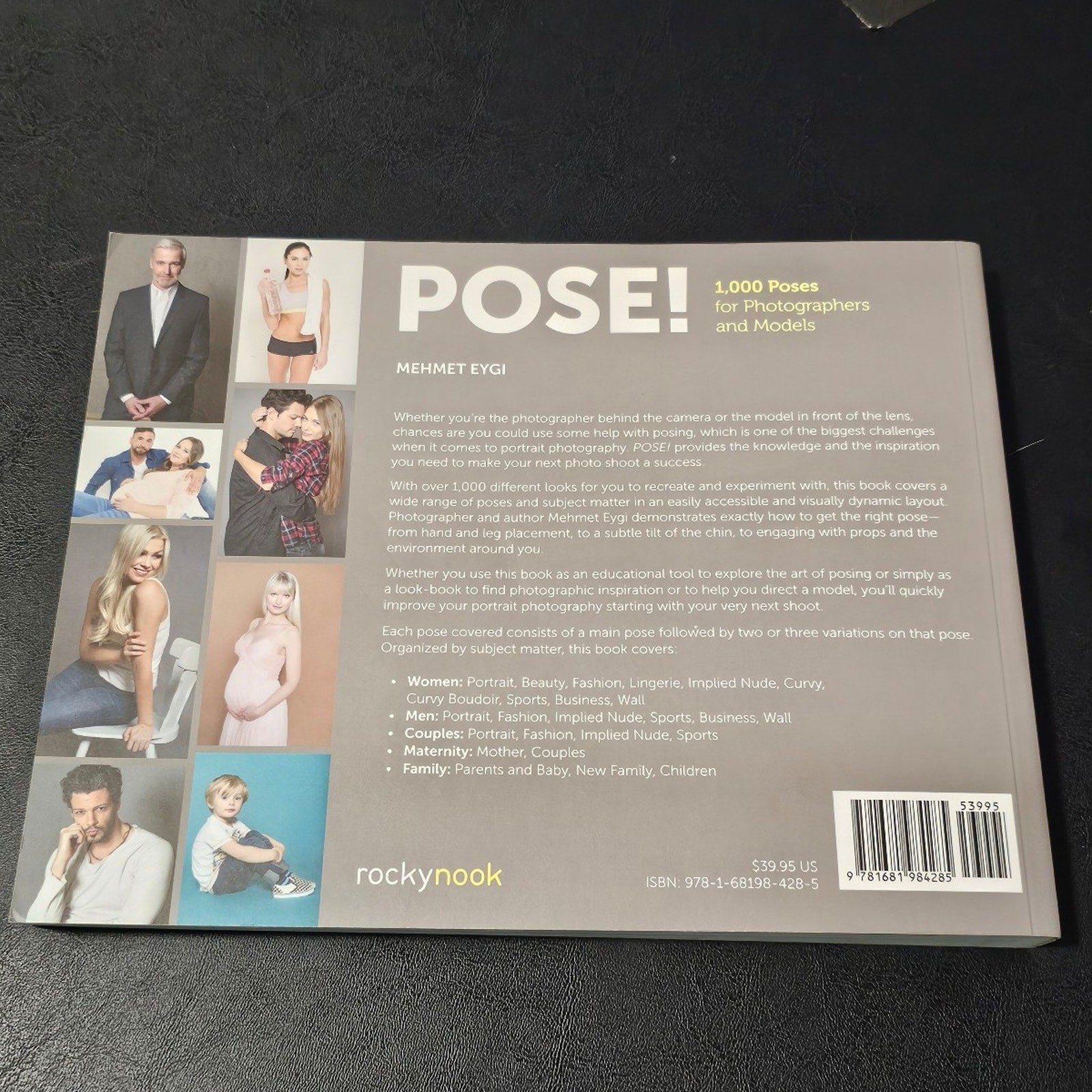 Pose! 1,000 Poses for Photographers and Models Book By Mehmet Eygi