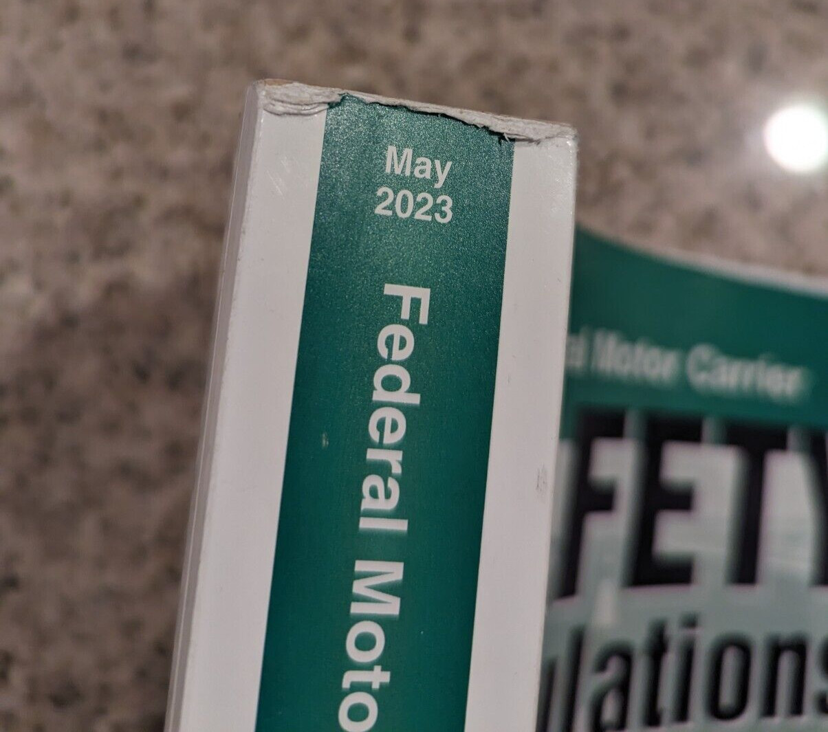 FEDERAL MOTOR CARRIER SAFETY REGULATIONS HANDBOOK (017H) By J. J. Keller. 05/23