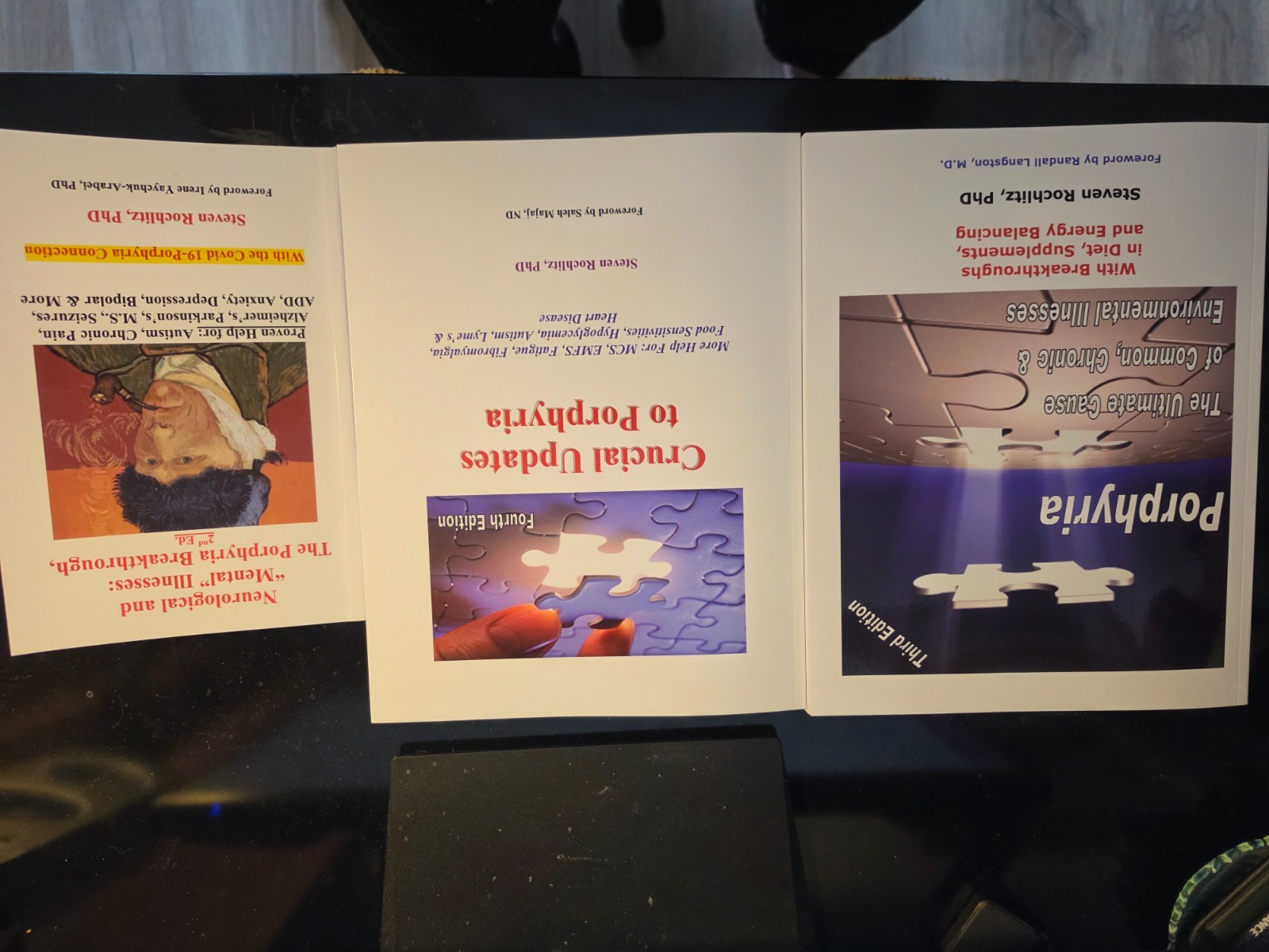 The Porphyria Connections: 3 Book set by Prof. Rochlitz, PHD
