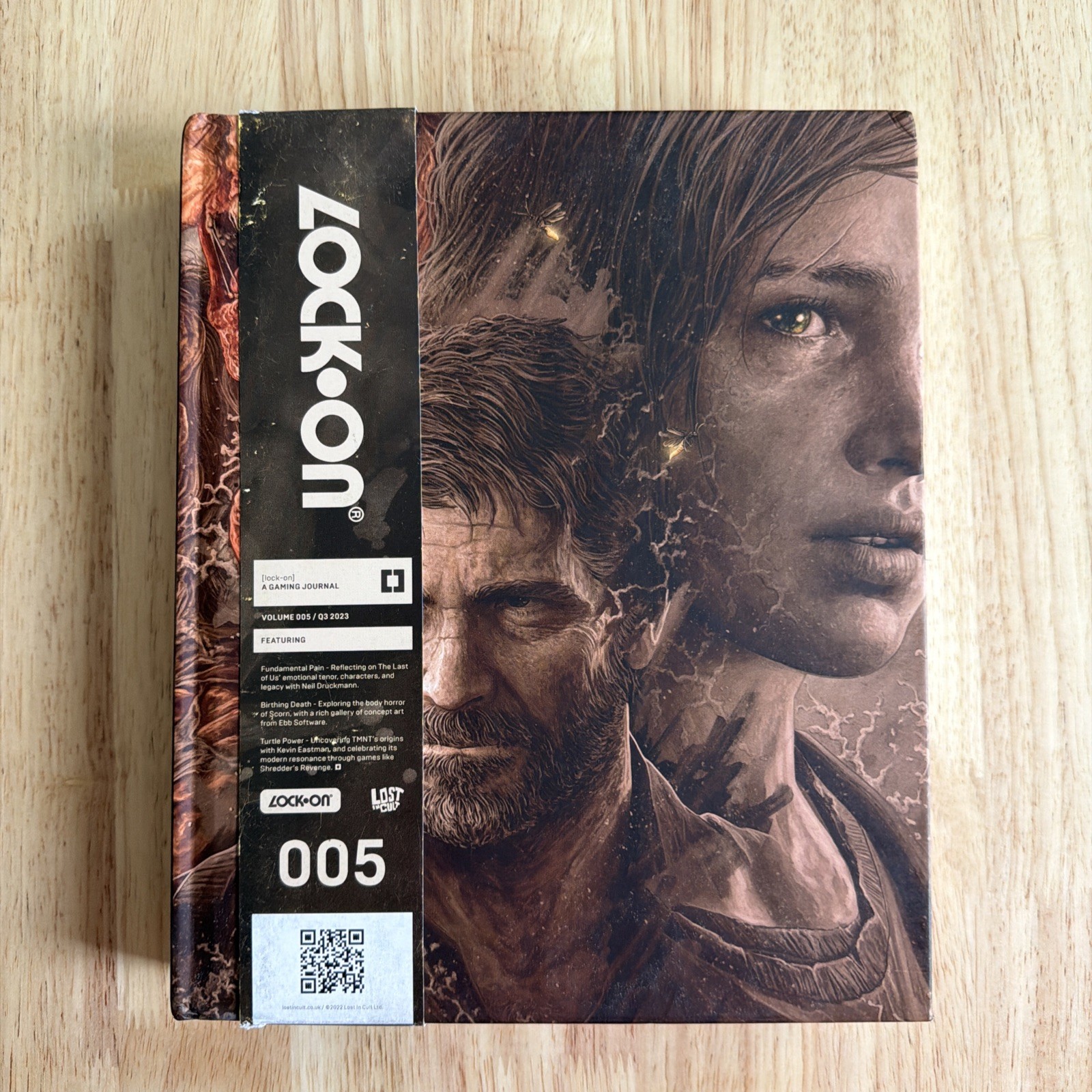 Lock On Vol 5 Lost In Cult Hardcover Last of Us Edition Art Book #975/1000
