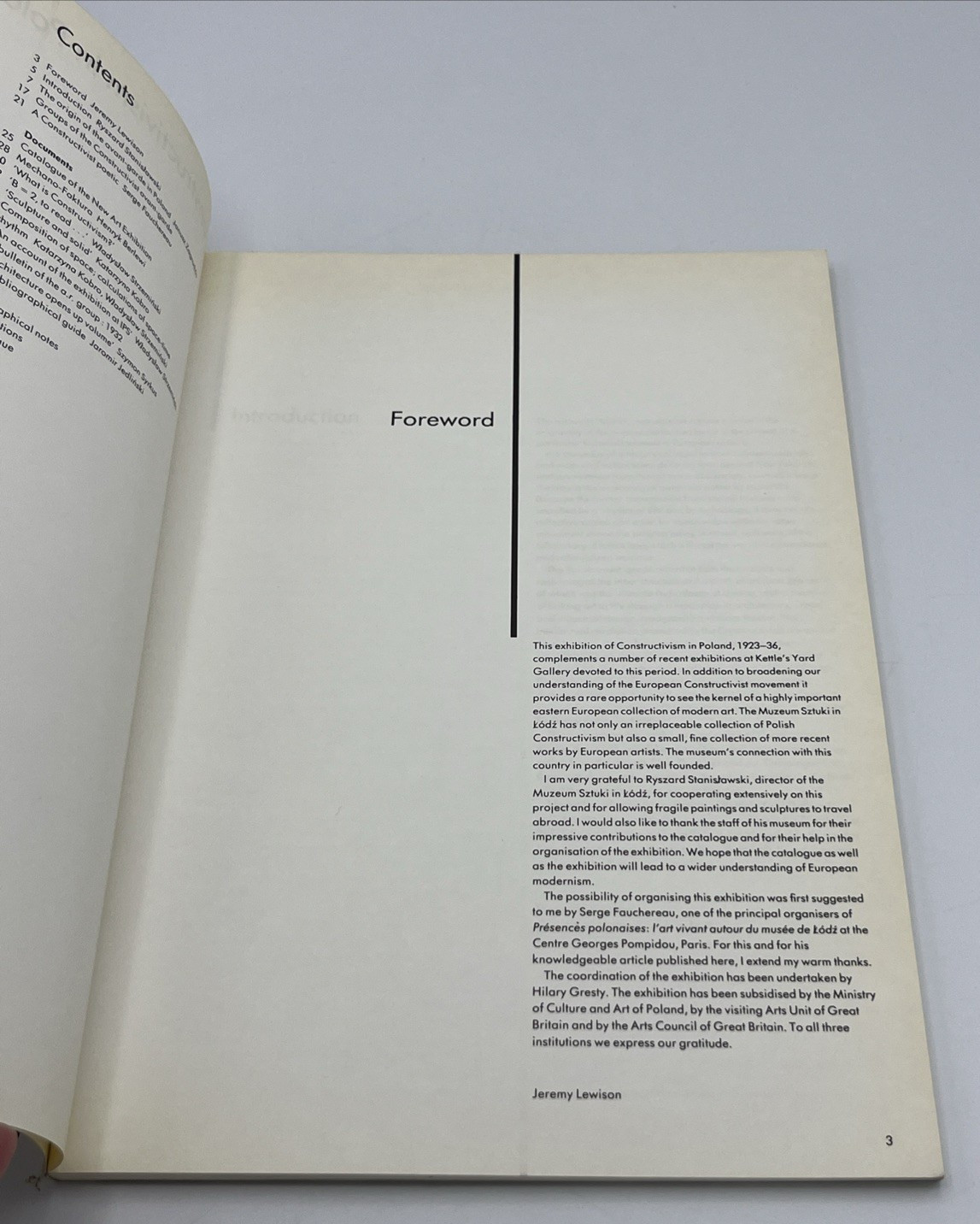 Constructivism in Poland 1923 to 1936 Hilary Gresty Jeremy Lewison PB 1984