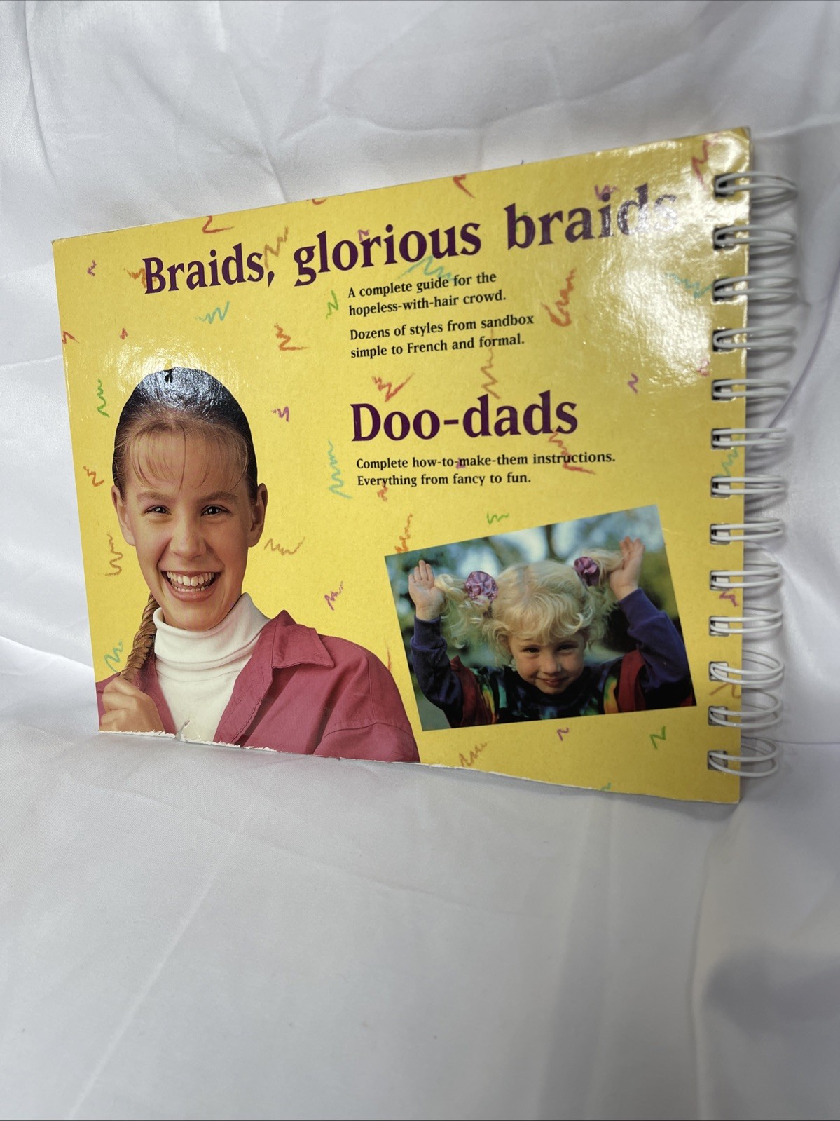 Braids & Bows by Robin Stoneking and Anne Akers Johnson (1992) Klutz Vtg