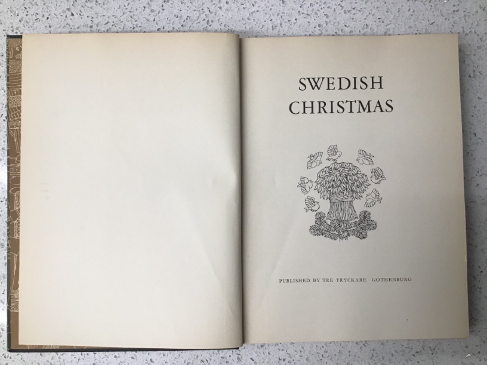 SWEDISH CHRISTMAS By Ewert Cagner Published by Tre Tryckare 1955 Hardcover