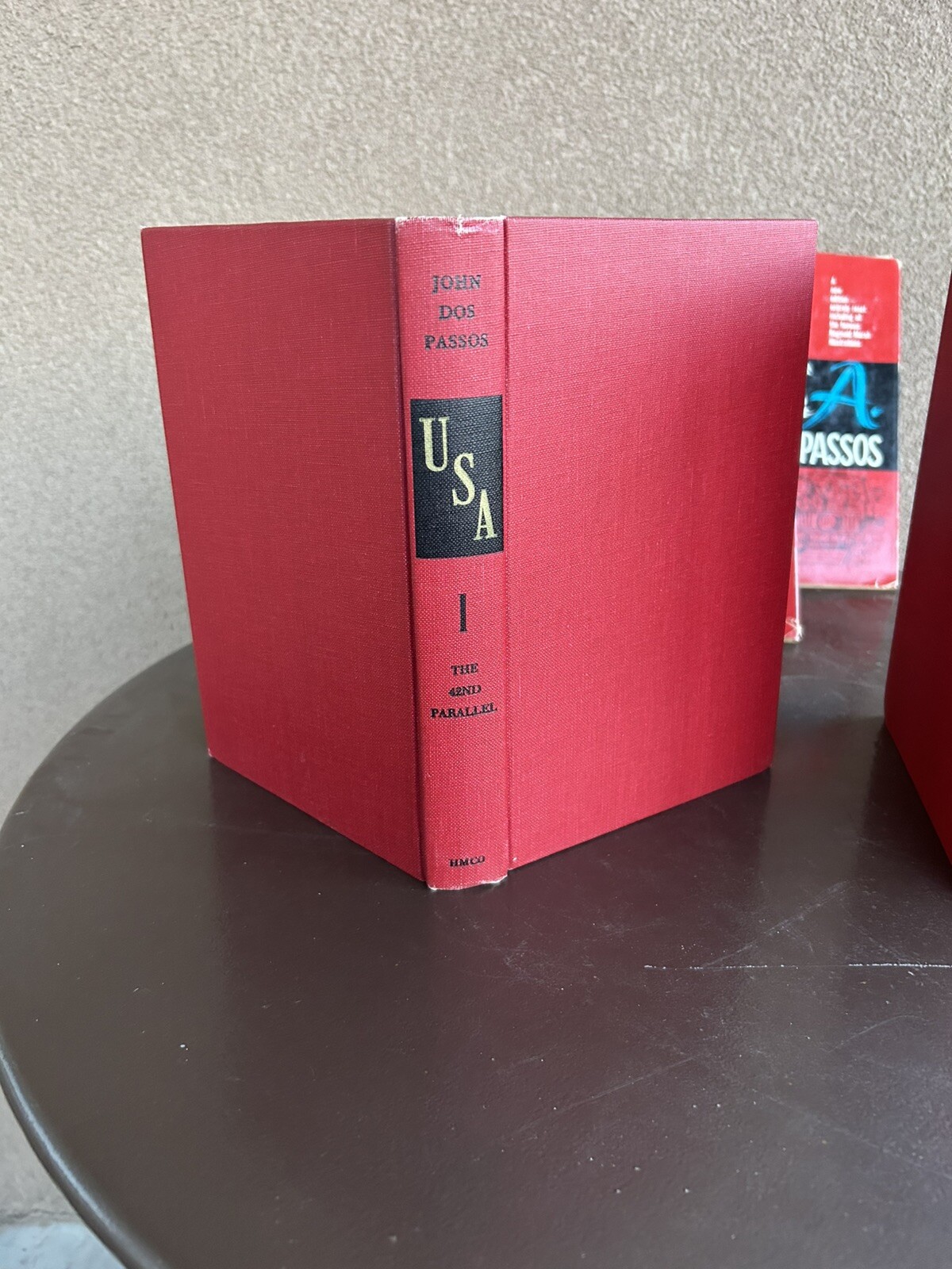 USA Trilogy by John Dos Passos; The 42nd Parallel; 1919; The Big Money 1960 HCDC