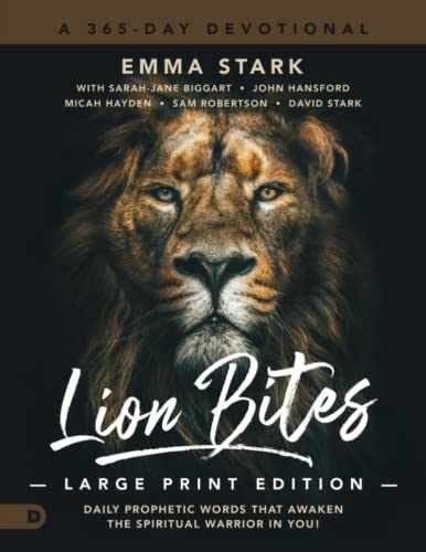 Lion Bites (Large Print Edition): – Paperback, by Stark Emma; Stark – Very Good