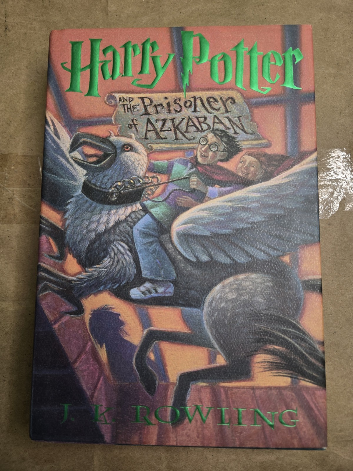 Harry Potter and The Prisoner of Azkaban 1st Edition 12th Printing HC DJ