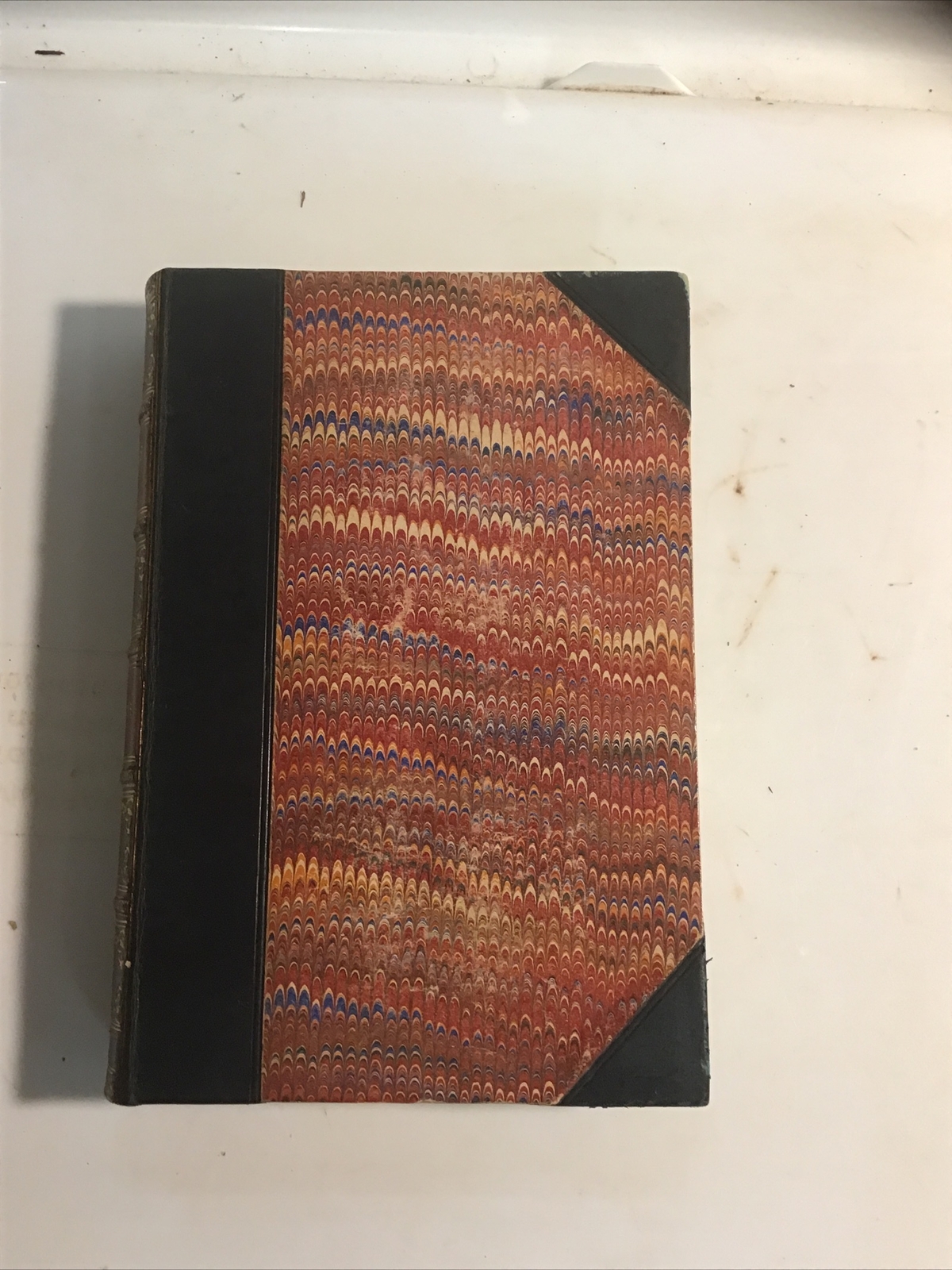 Antique Leather 1875 The Parisians Volume 2 Book by Lord Lytton