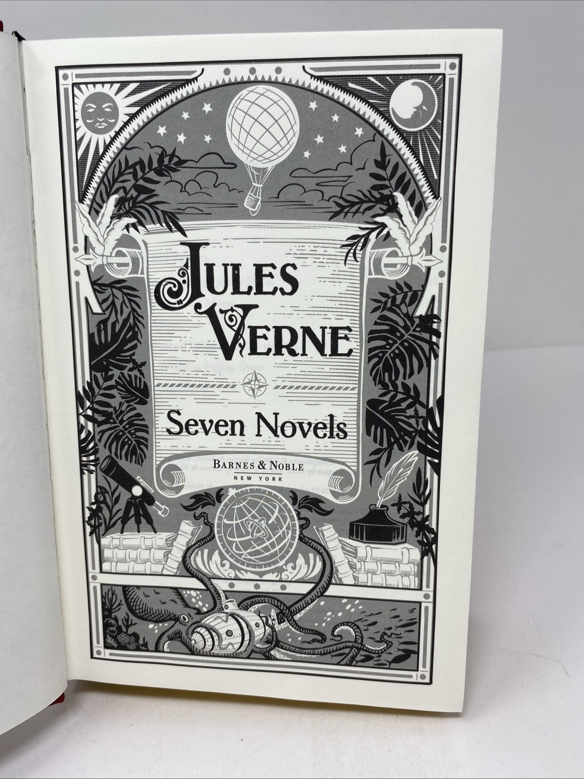 Jules Verne Seven Novels (2010, Bonded Leather over Boards) FREE SHIPPING!