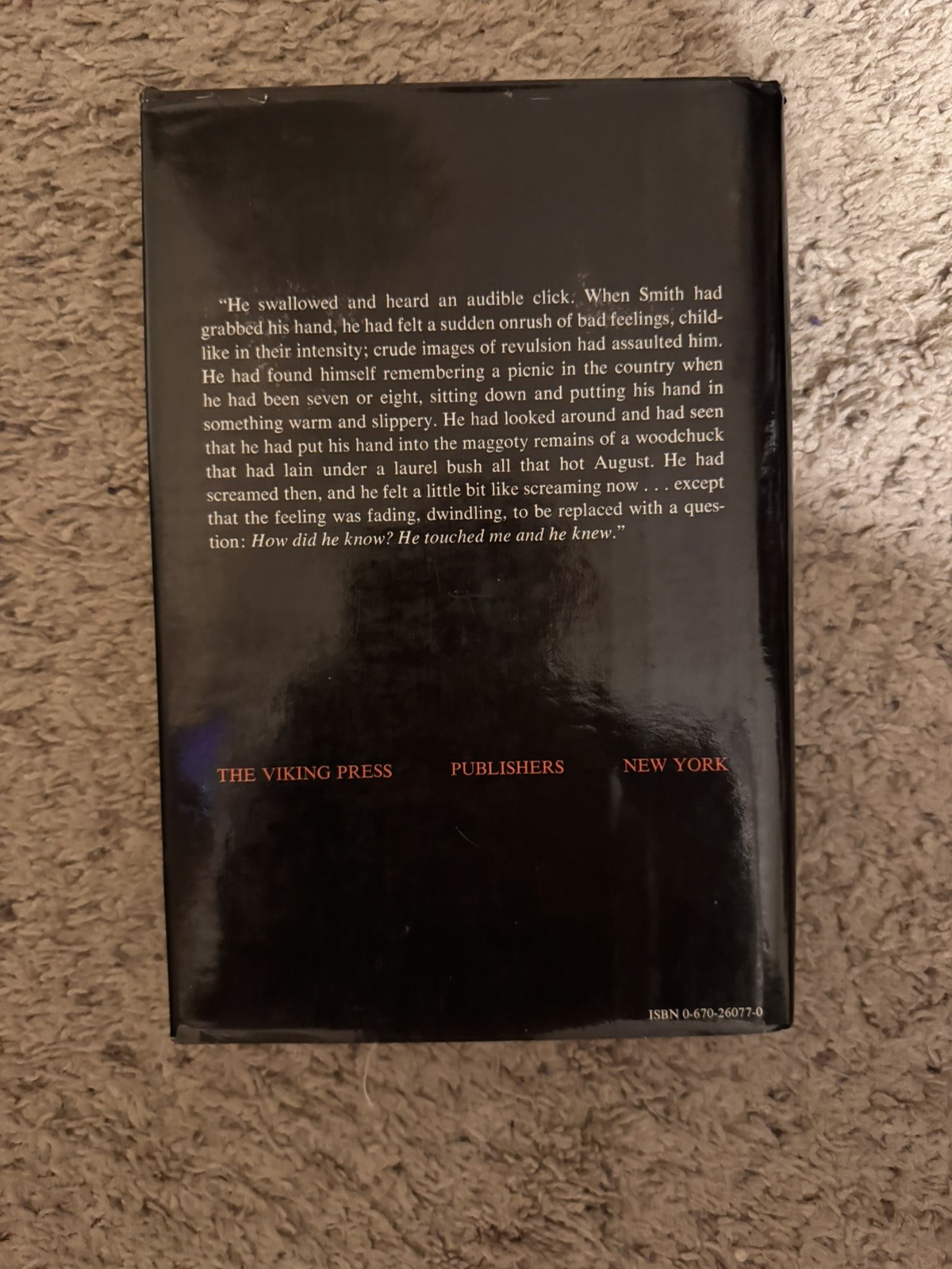 Stephen King The Dead Zone  Viking Press HARDCOVER – excellent condition