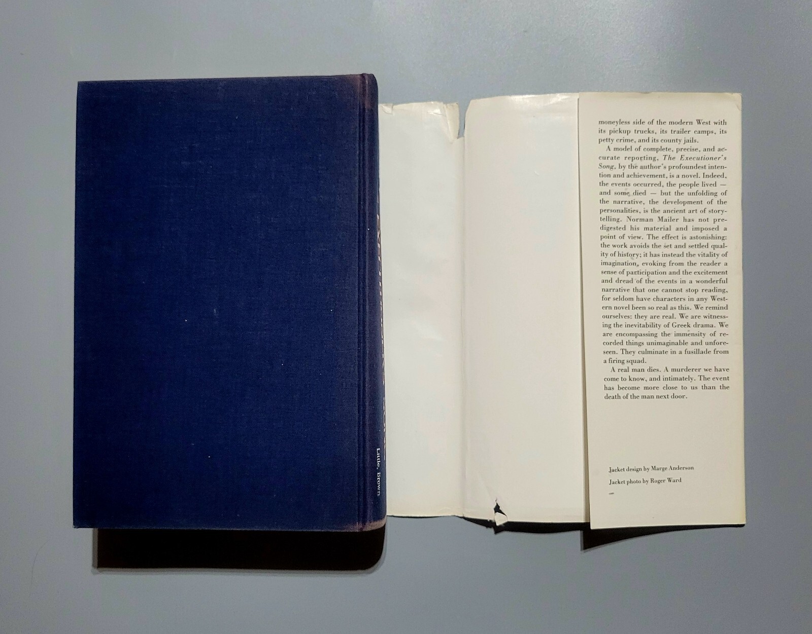 The Executioner’s Song – Norman Mailer (inscribed) 1st/1st – Hardcover – Good