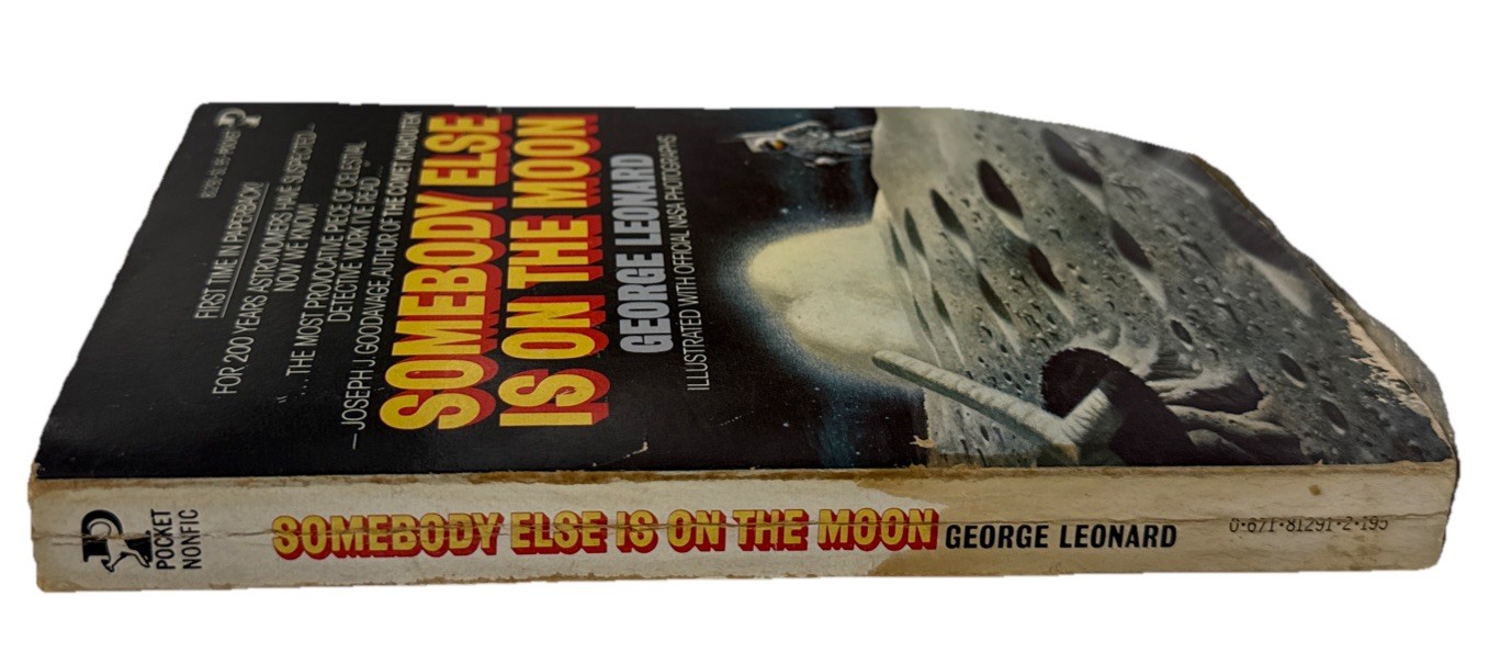 Somebody Else Is On The Moon by George Leonard – Vtg 1977 Pocket Paperback –