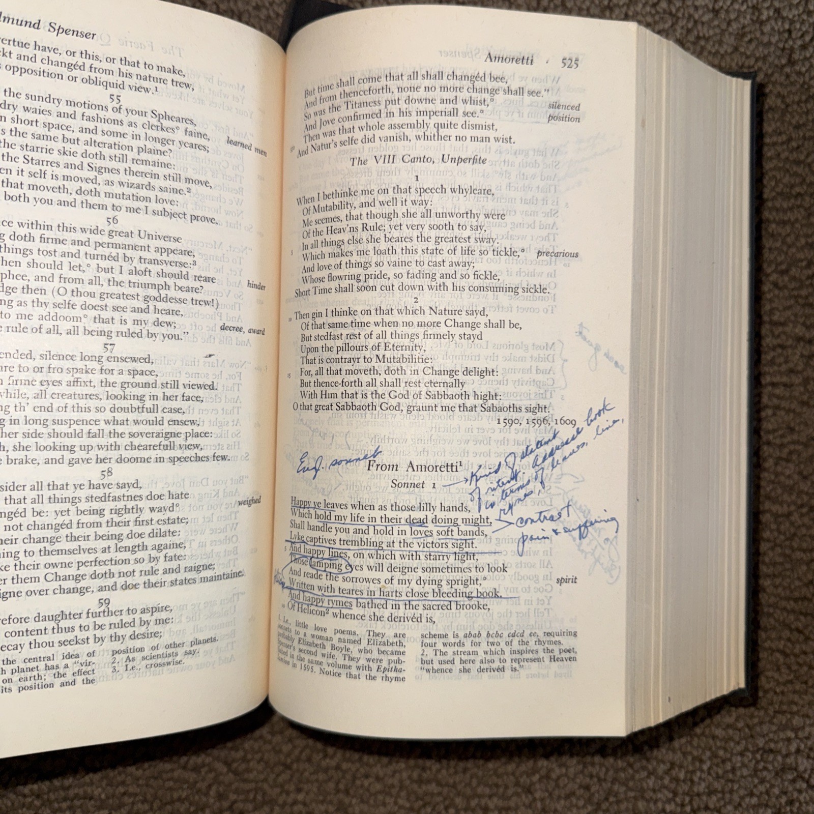 The Norton Anthology of English Literature, Vol 1 & 2, 1962 First Edition!