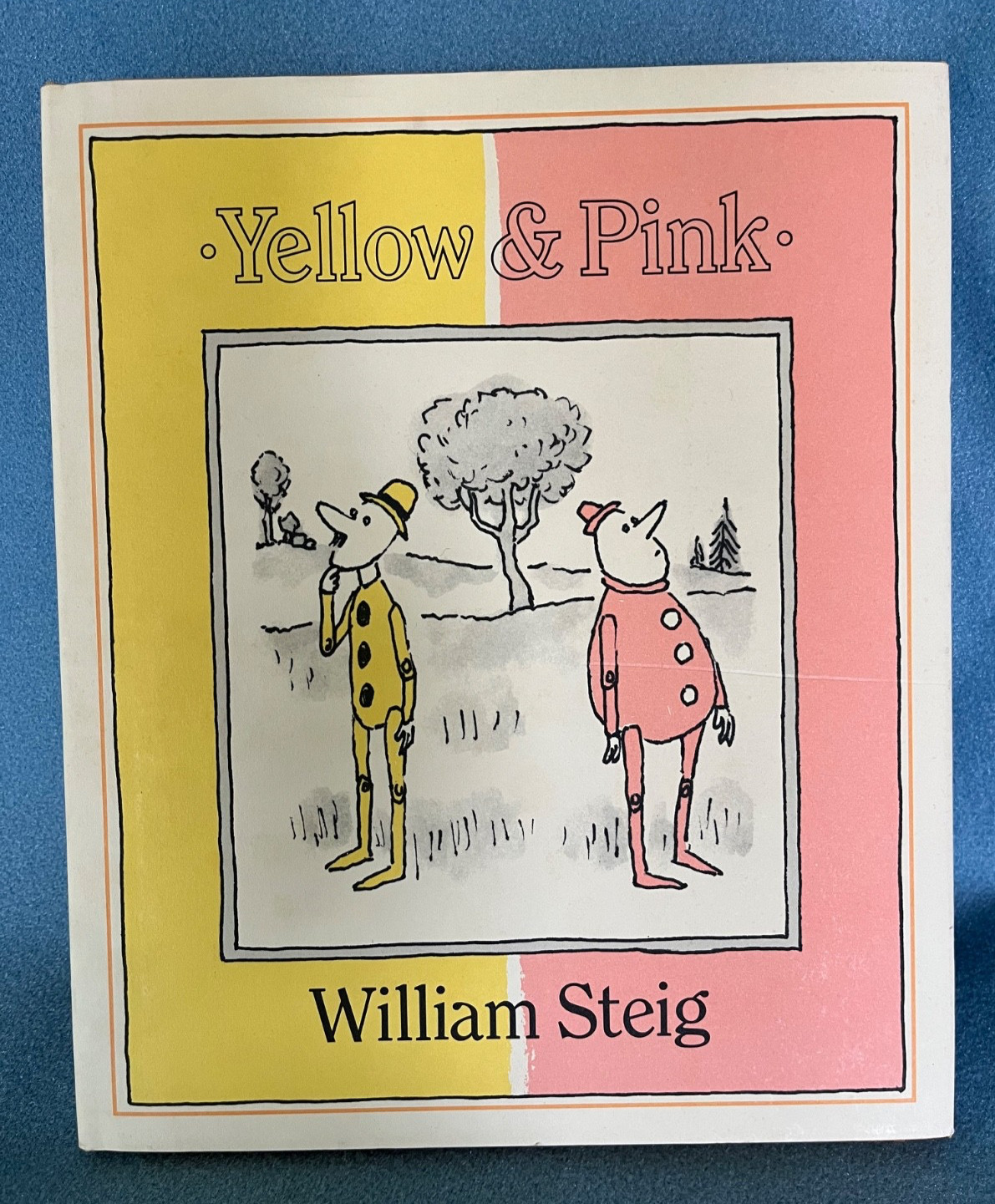 Vtg. 1984 YELLOW & PINK Book by William Steig 1984 HC/DJ – 1st Edition Like New