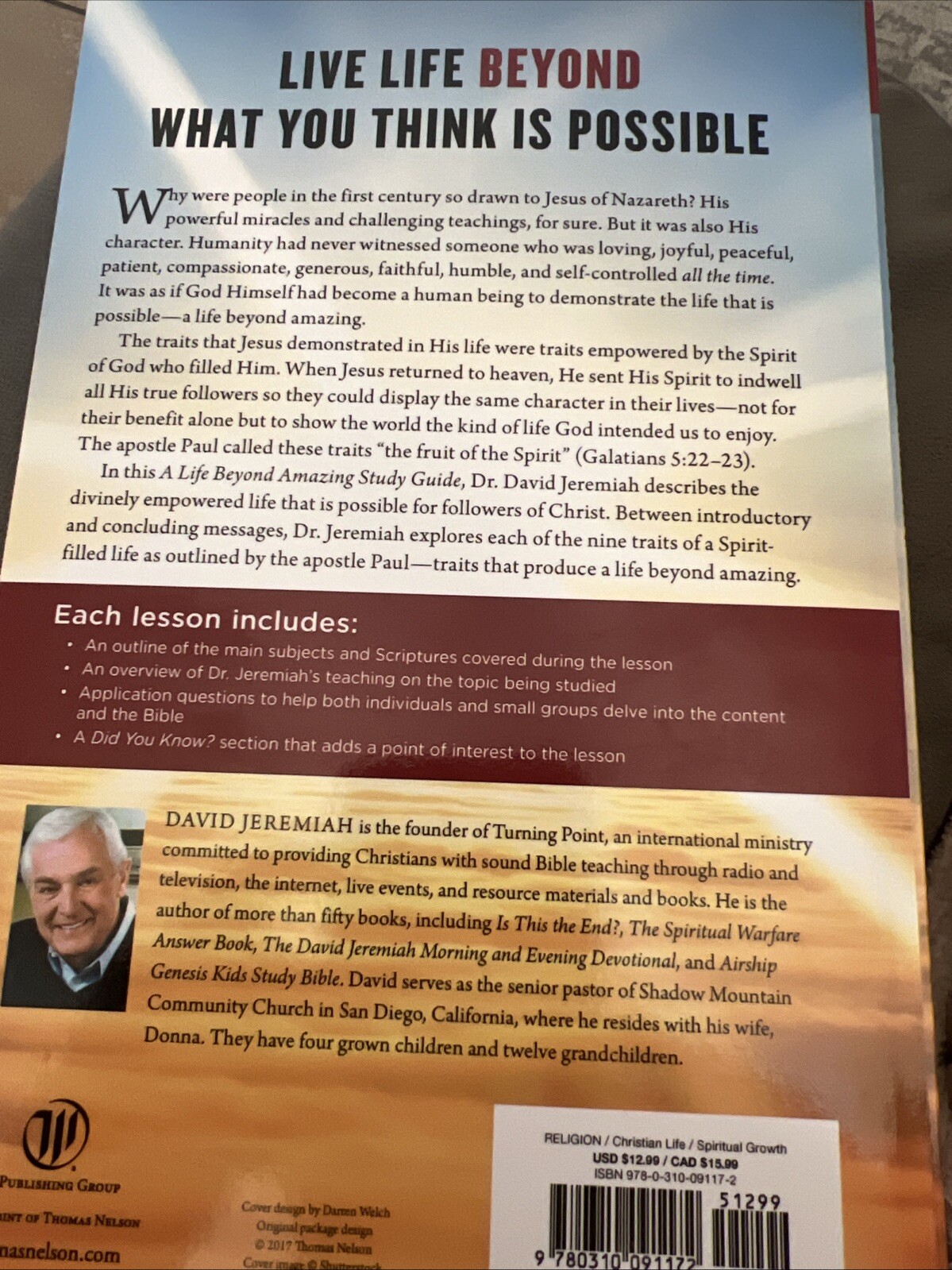 A Life Beyond Amazing STUDY GUIDE by Dr. David Jeremiah (2022, Paperback)