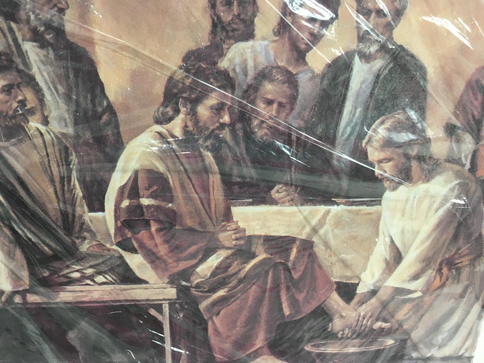 75 PRINTABLE CHURCH WORSHIP BULLETIN PAGES / JESUS WASHING DISCIPLES FEET