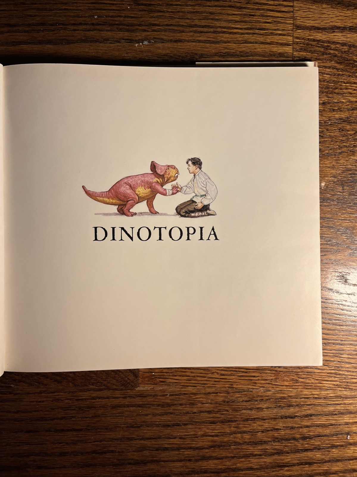 DINOTOPIA by James Gurney/1st Ed/HCDJ/Childrens 1992 Turner Publishing