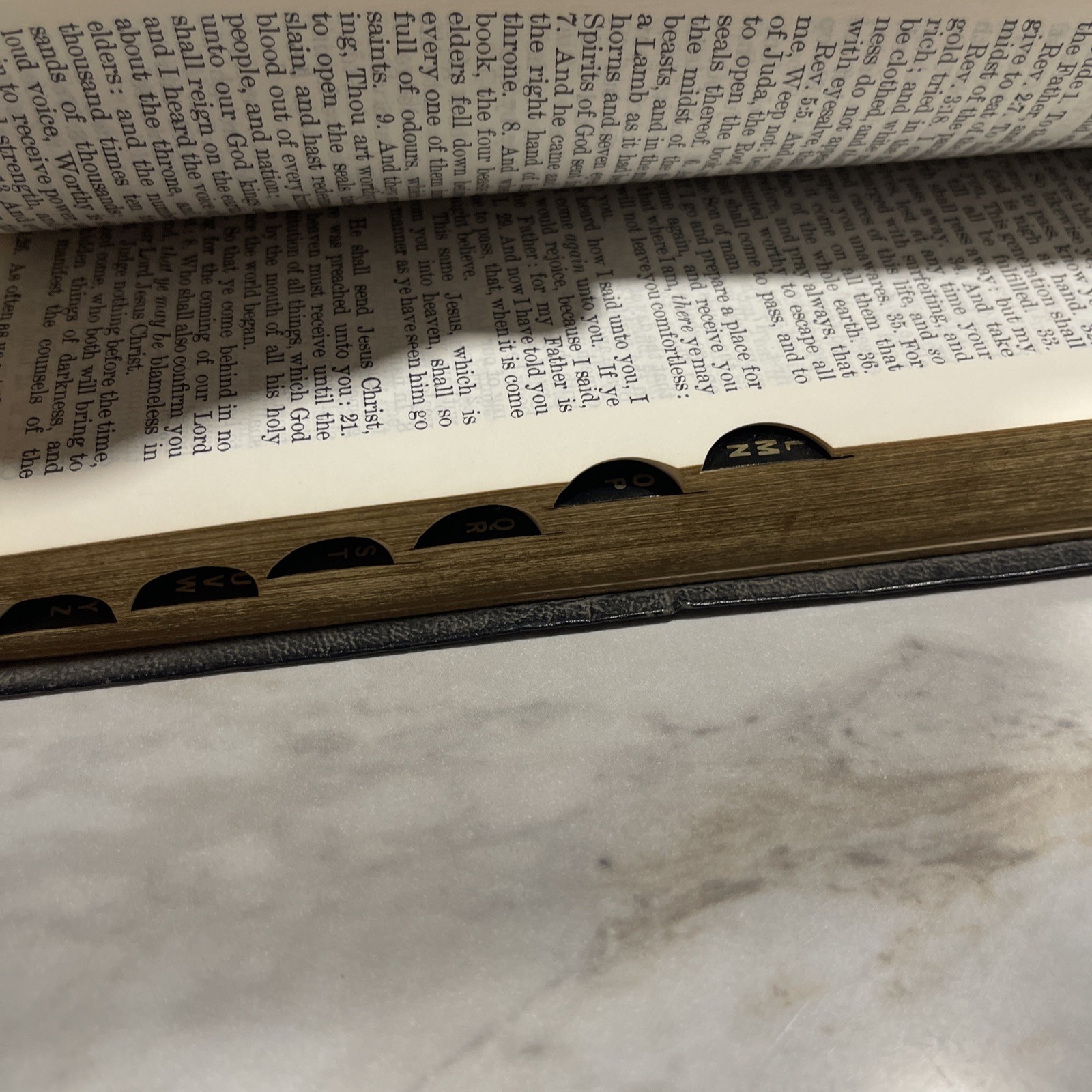 Nave’s Topical Bible Digest Black Leather Bound Thumb Indexed 1962 Southwestern