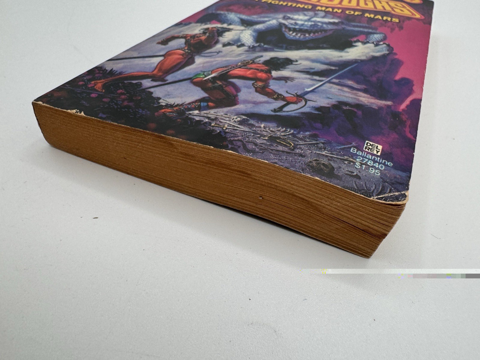 The Martian Tales Of Edgar Rice Burroughs Book Series 7,8 Lot Of 2 Paperback VTG