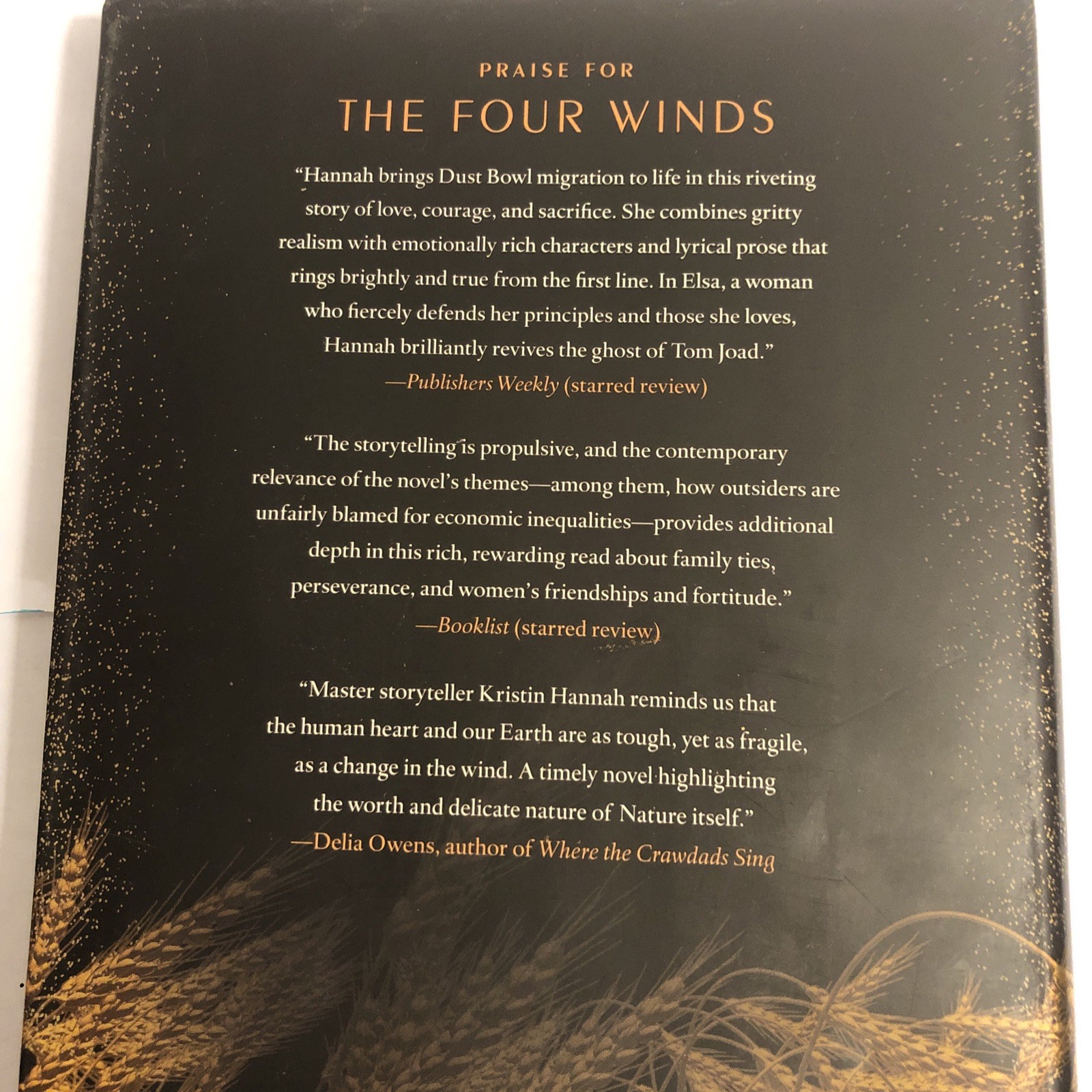 The Four Winds by Kristin Hannah (2021, Hardcover)