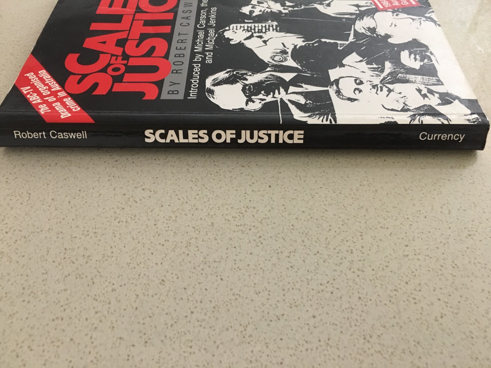 Scales of Justice by Robert Caswell (Trade Paperback) Signed