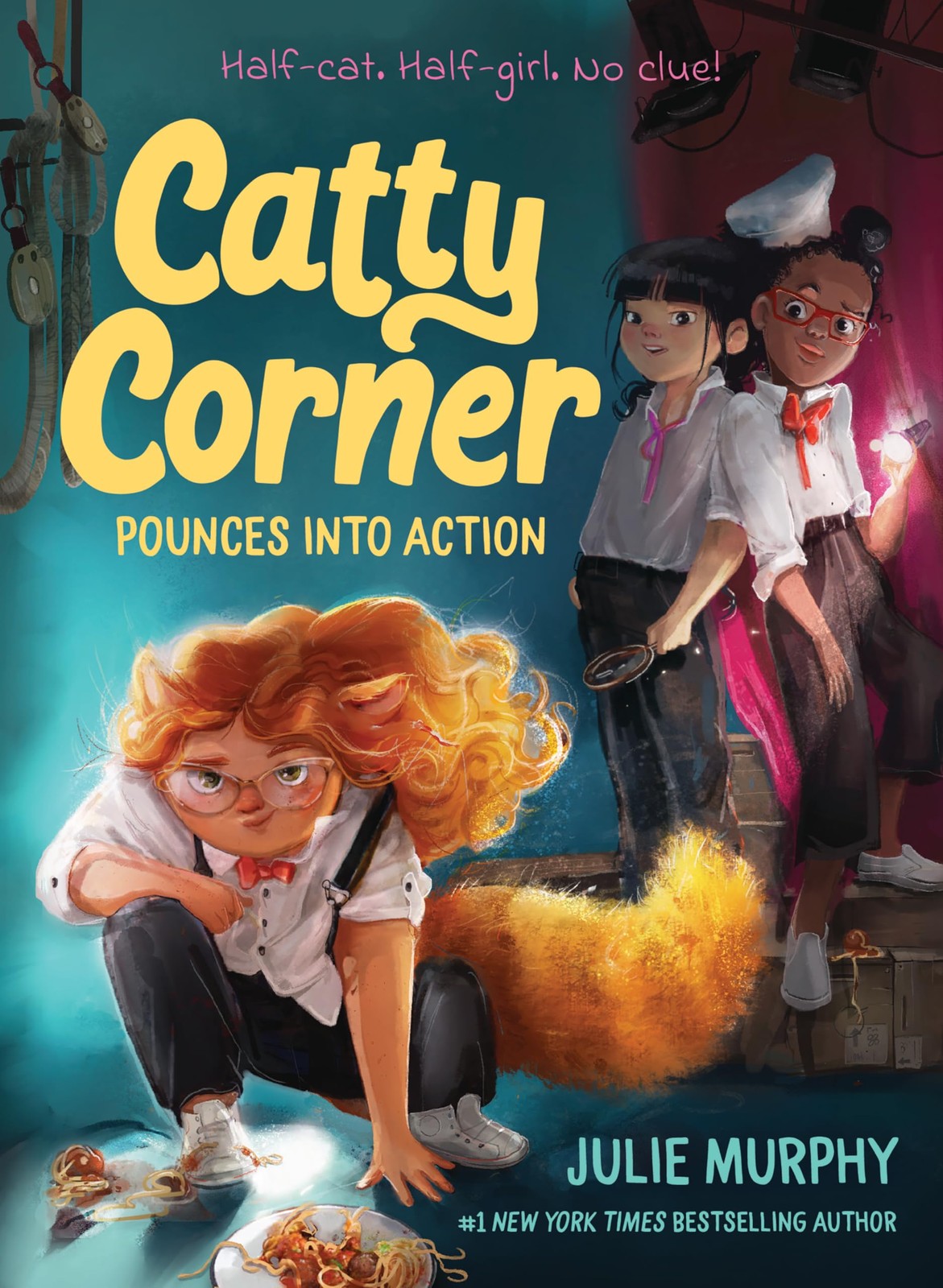 Catty Corner Pounces into Action – paperback Murphy, Julie|Farb, Eve