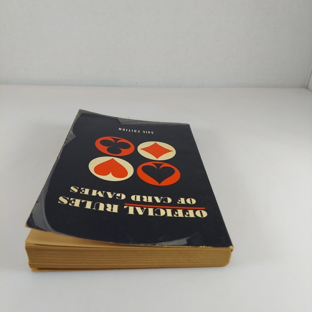 The Official Rules Of Card Games 54th Edition 1966 Whitman PB