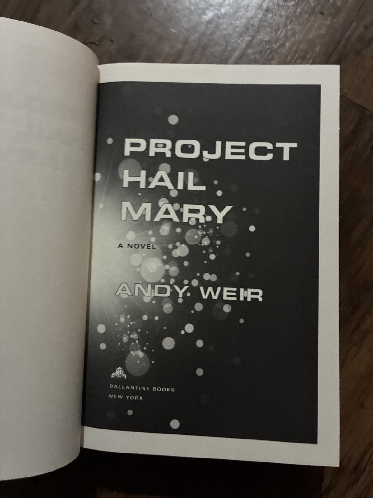 Project Hail Mary Andy Weir SIGNED AUTOGRAPHED 2021 First Edition Hardcover
