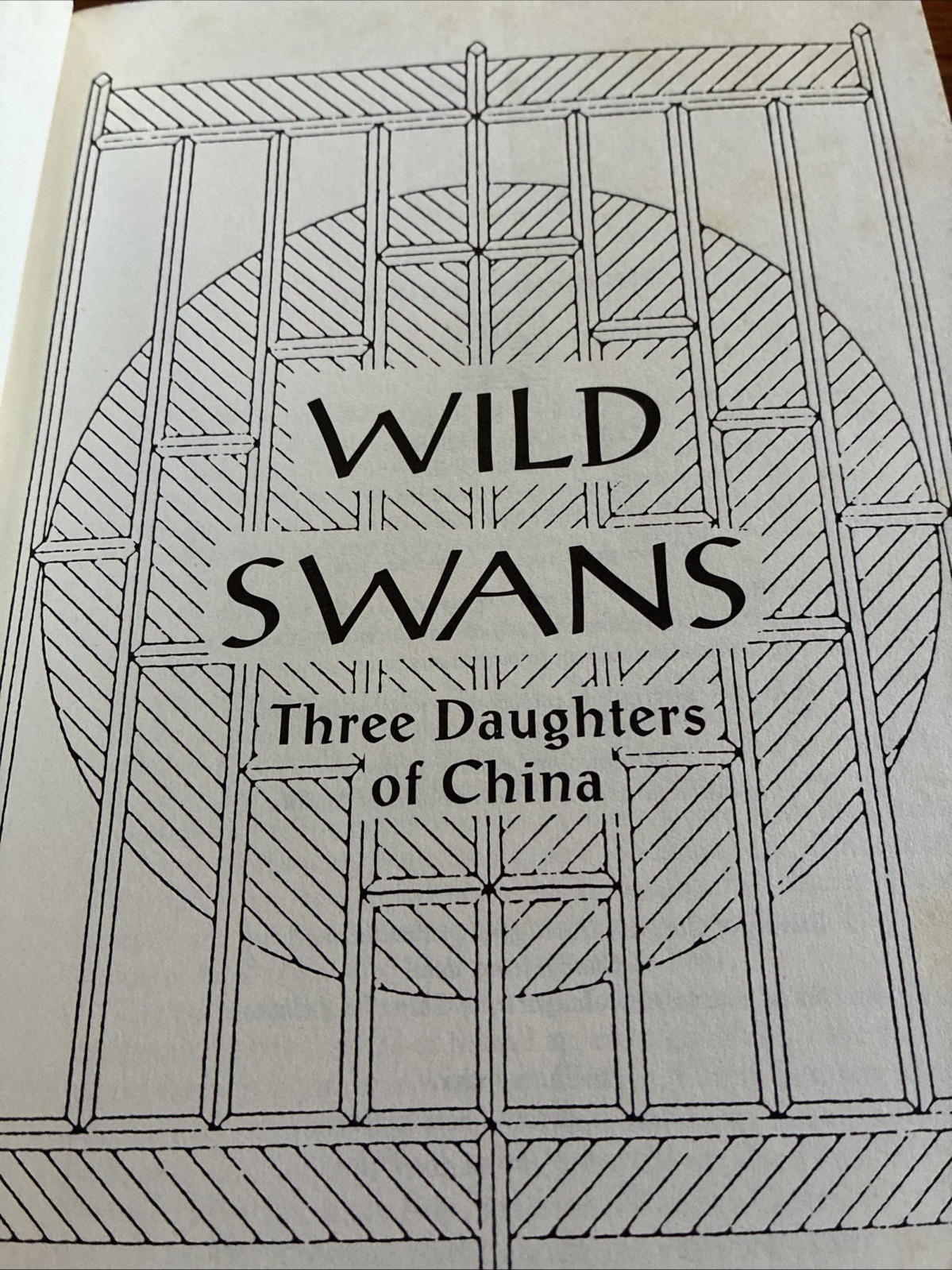 Wild Swans Three Daughters of China (1991) Jung Chang – Paperback