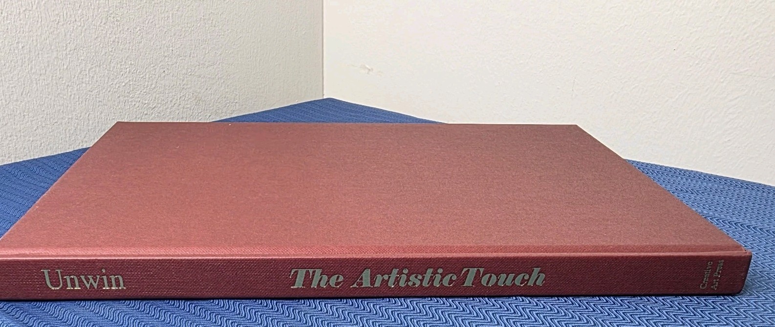 Artistic Touch by Christine M. Unwin SIGNED (1995, Hardcover) Signature DJ