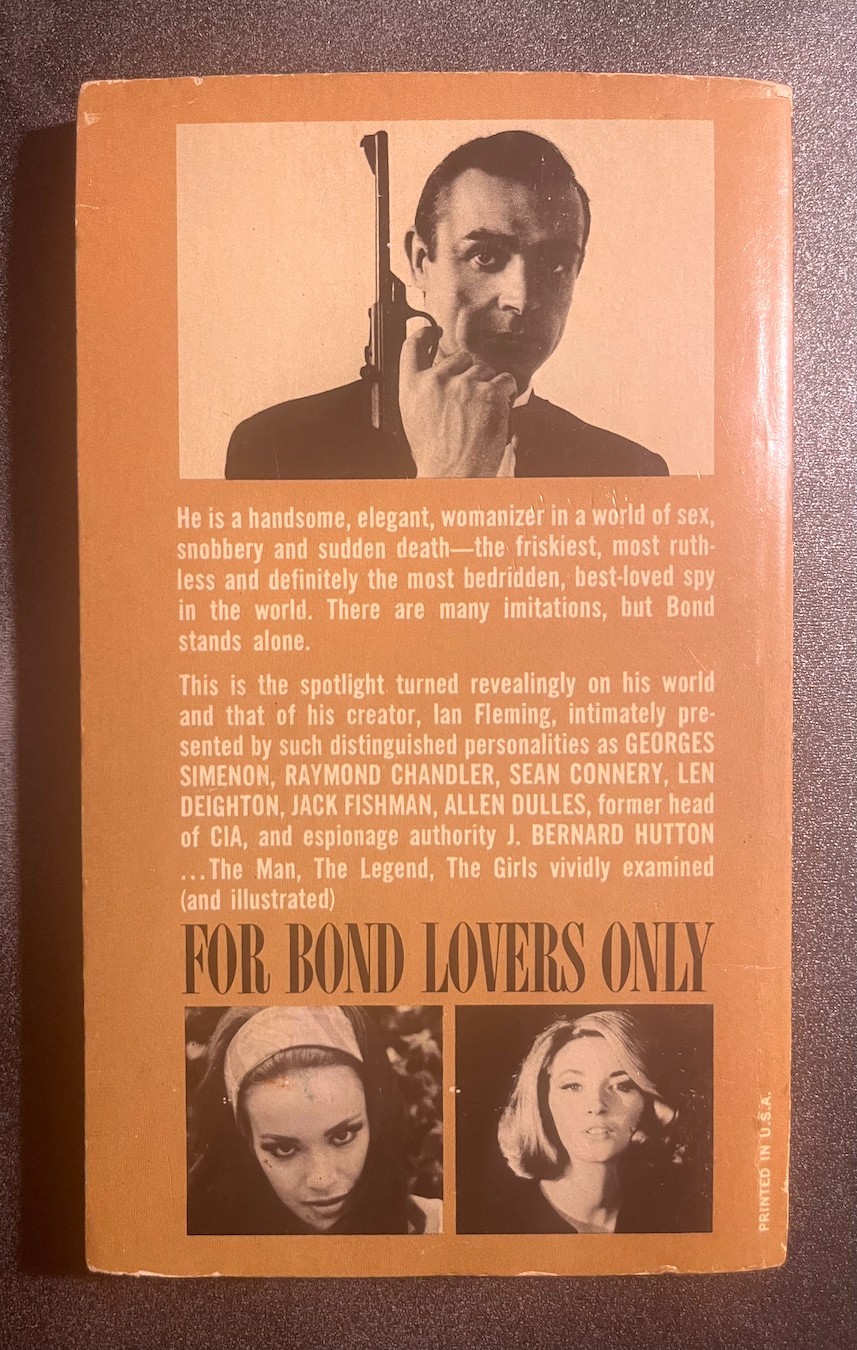 FOR BOND LOVERS ONLY / various (Dell 1965) James Bond VG-