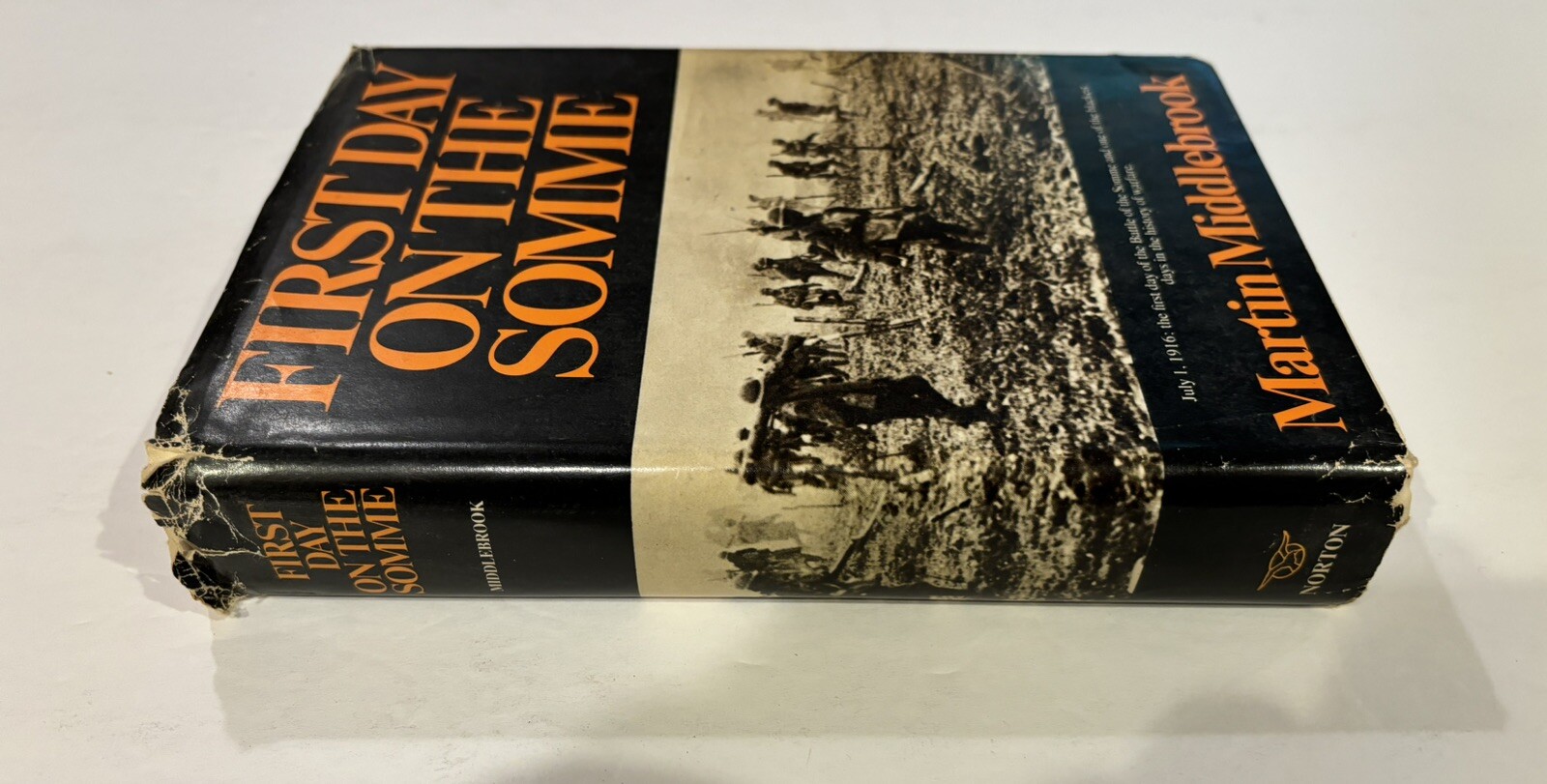 FIRST DAY ON THE SOMME by MARTIN MIDDLEBROOK 1972 HC DUST JACKETJ BCE WW1