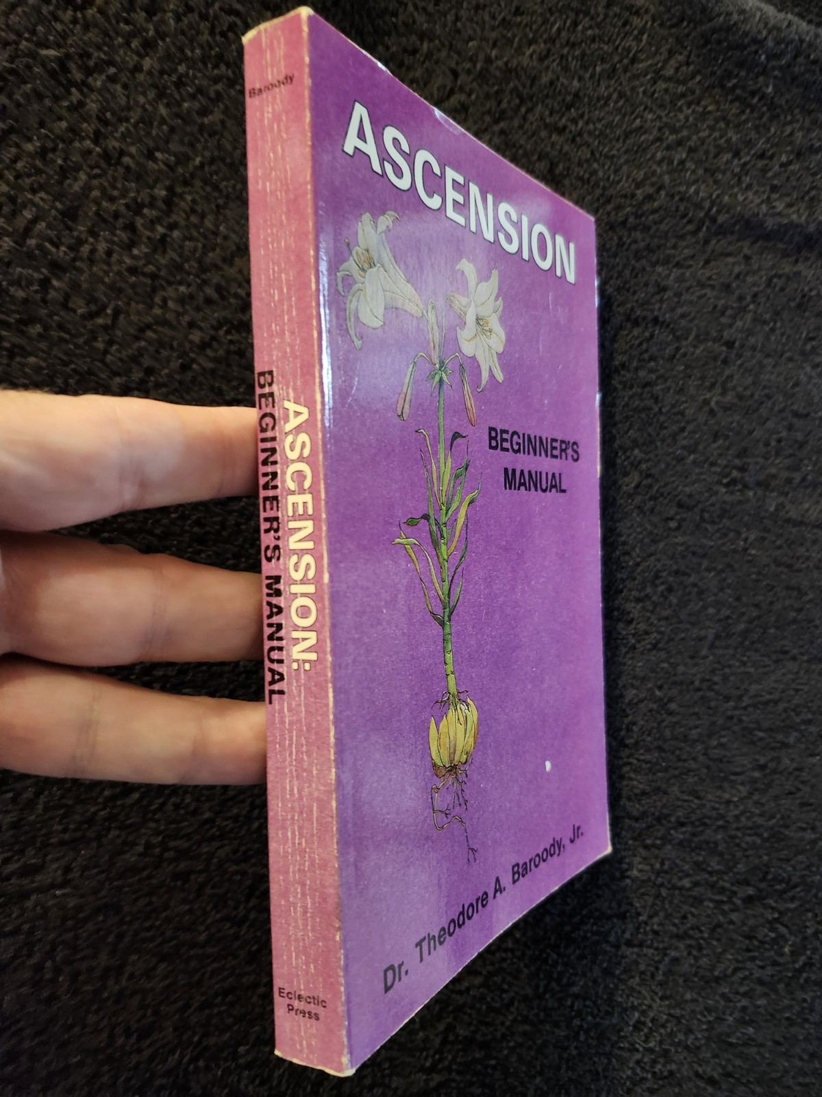 ASCENSION Beginner’s Manual By Theodore Baroody 1989 1st Ed New Age Spiritual PB