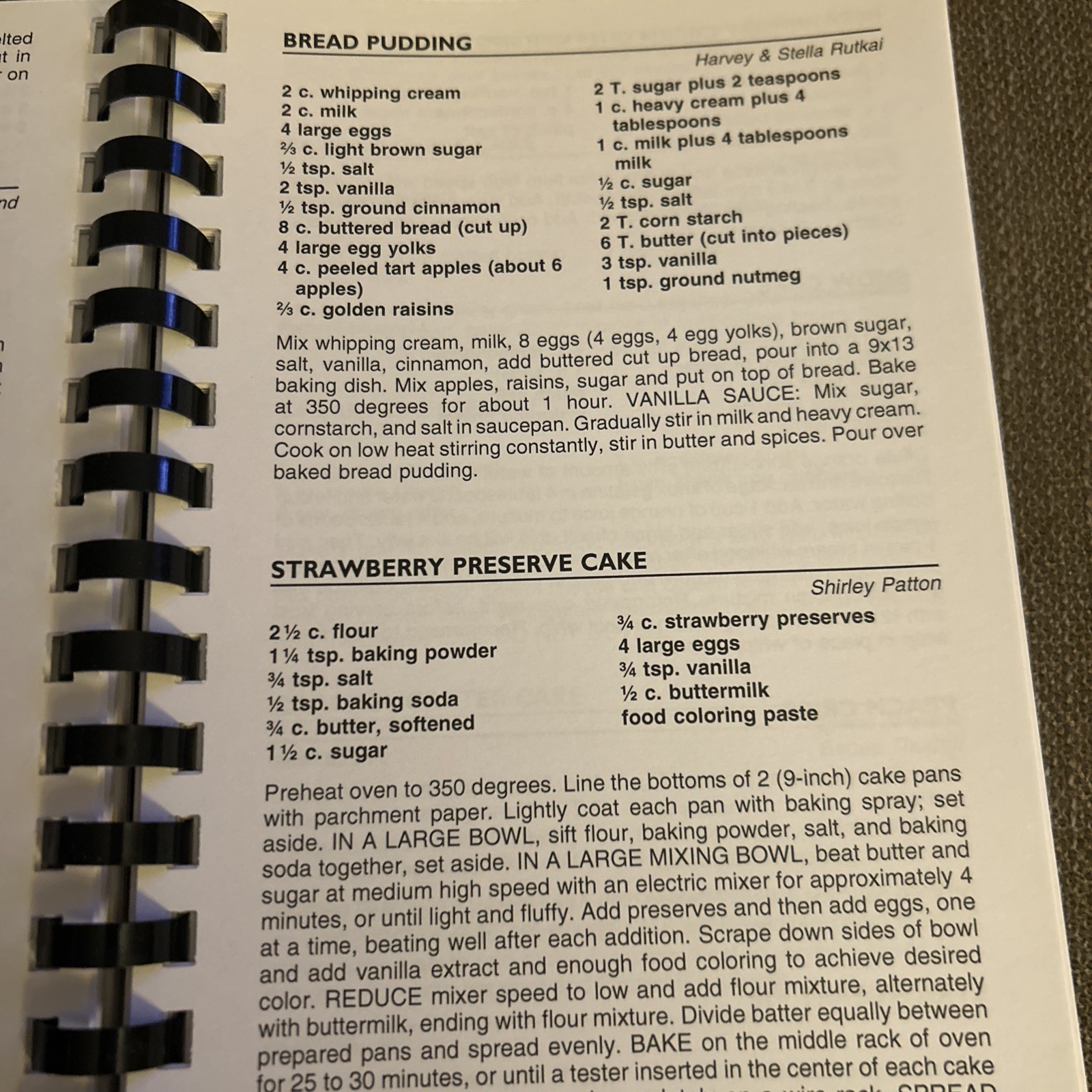 HEIRLOOMS From Our St Paul’s Family Cookbook GREENVILLE, PA ~166 Pages ~ 2009