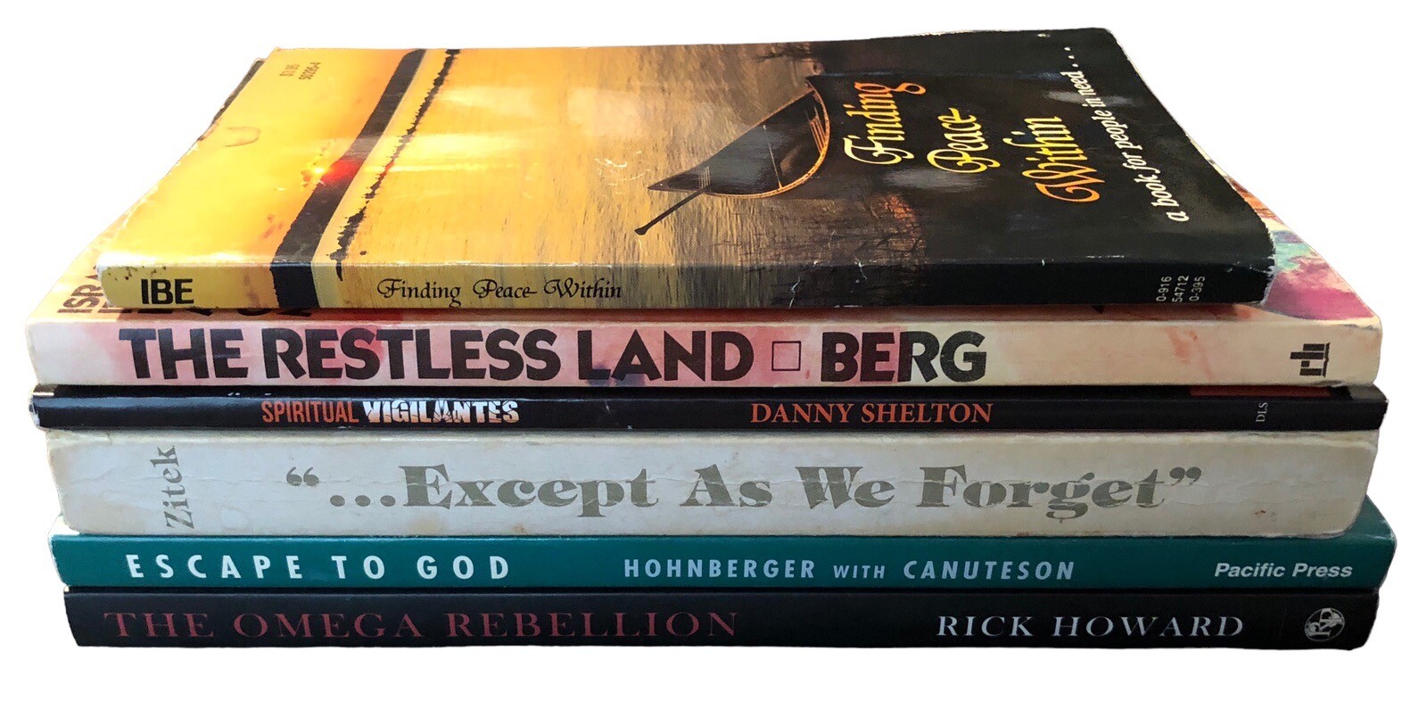 Lot of 6 Assorted Seventh-day Adventist PB Books Christian Reading
