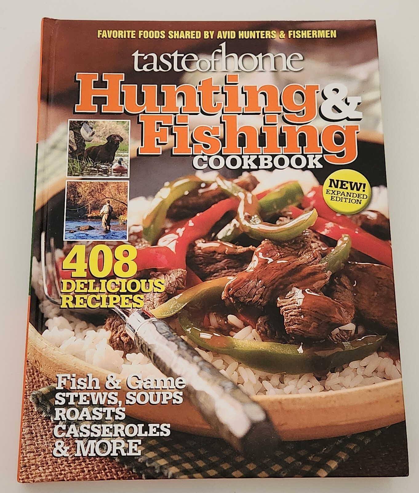 Taste Of Home Hunting And Fishing Cookbook Hardcover Color Readers Digest