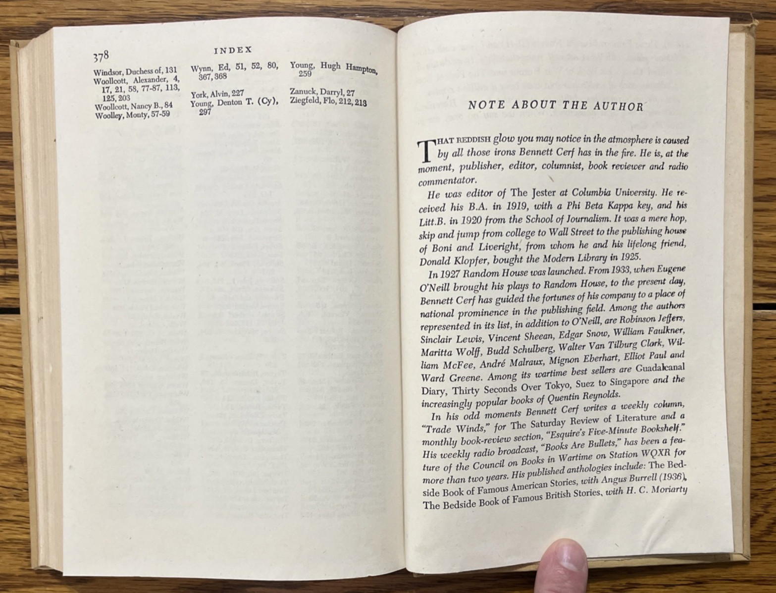 Try And Stop Me by Bennett Cerf HC 1944 Anecdotes, Stories, Jokes