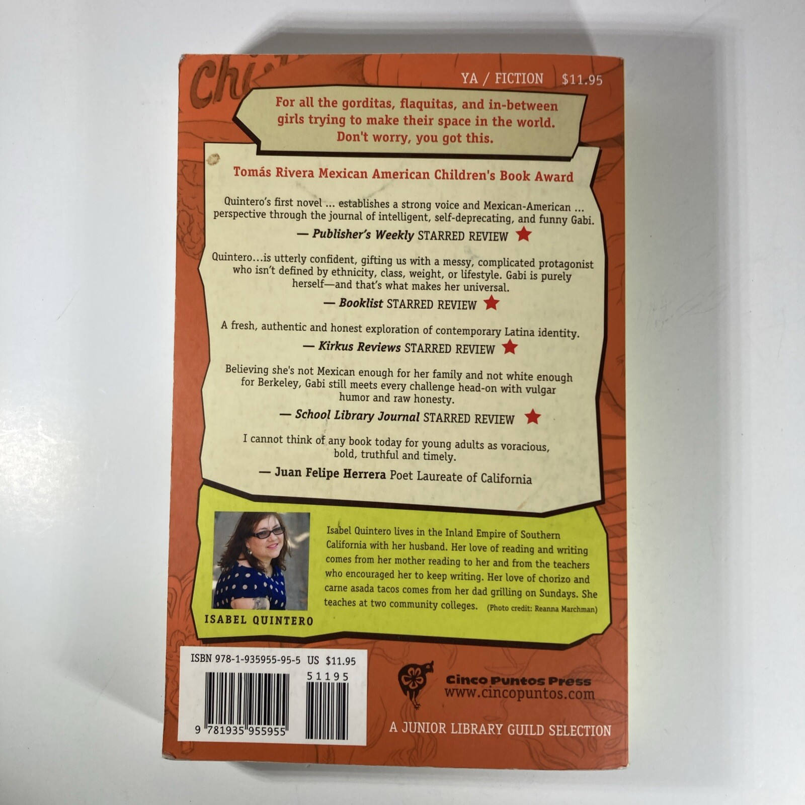 Gabi , A Girl In Pieces, First Edition, Signed By Author Isabel Quintero 2014