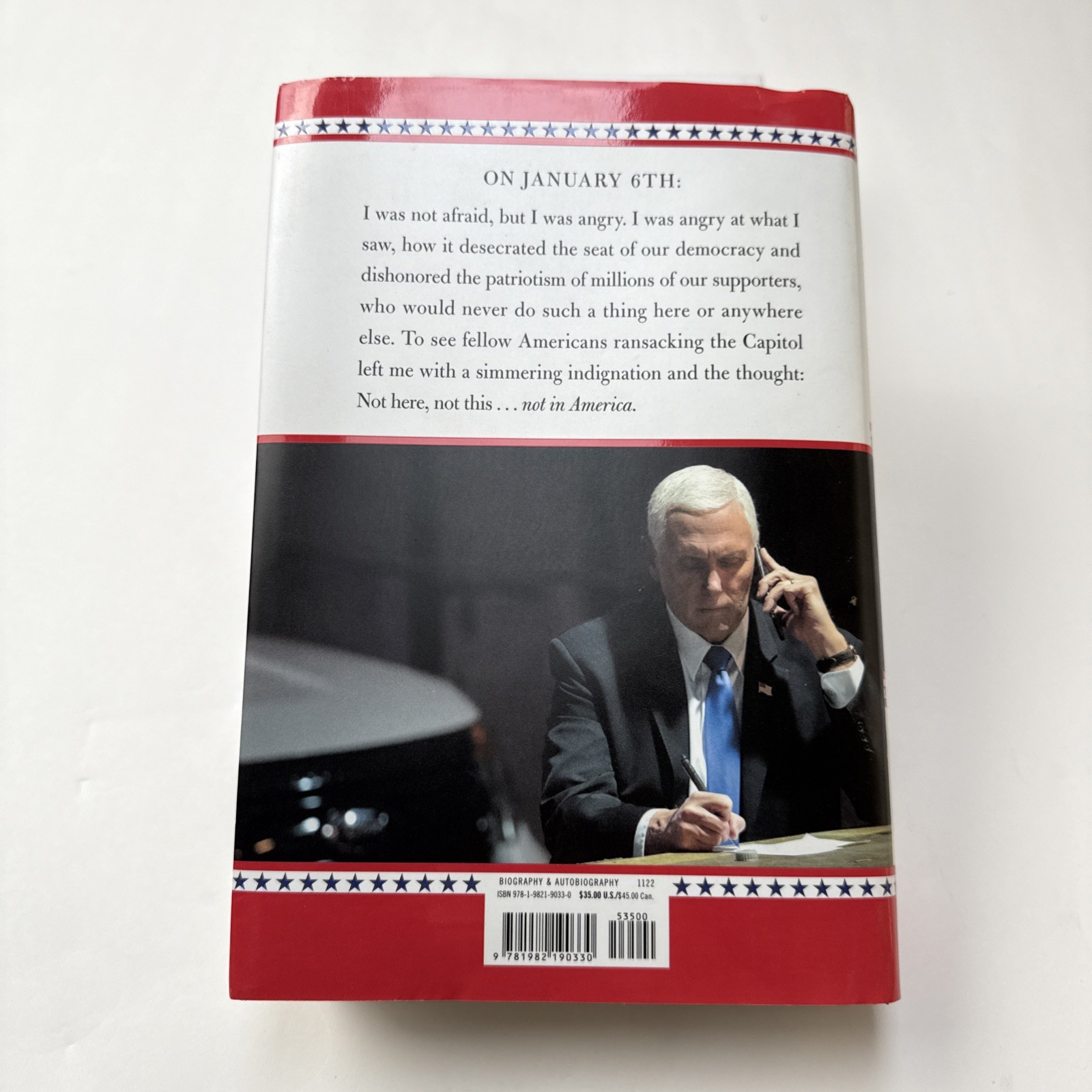 So Help Me God / SIGNED / Mike Pence / NOT Personalized! Hardcover 2022