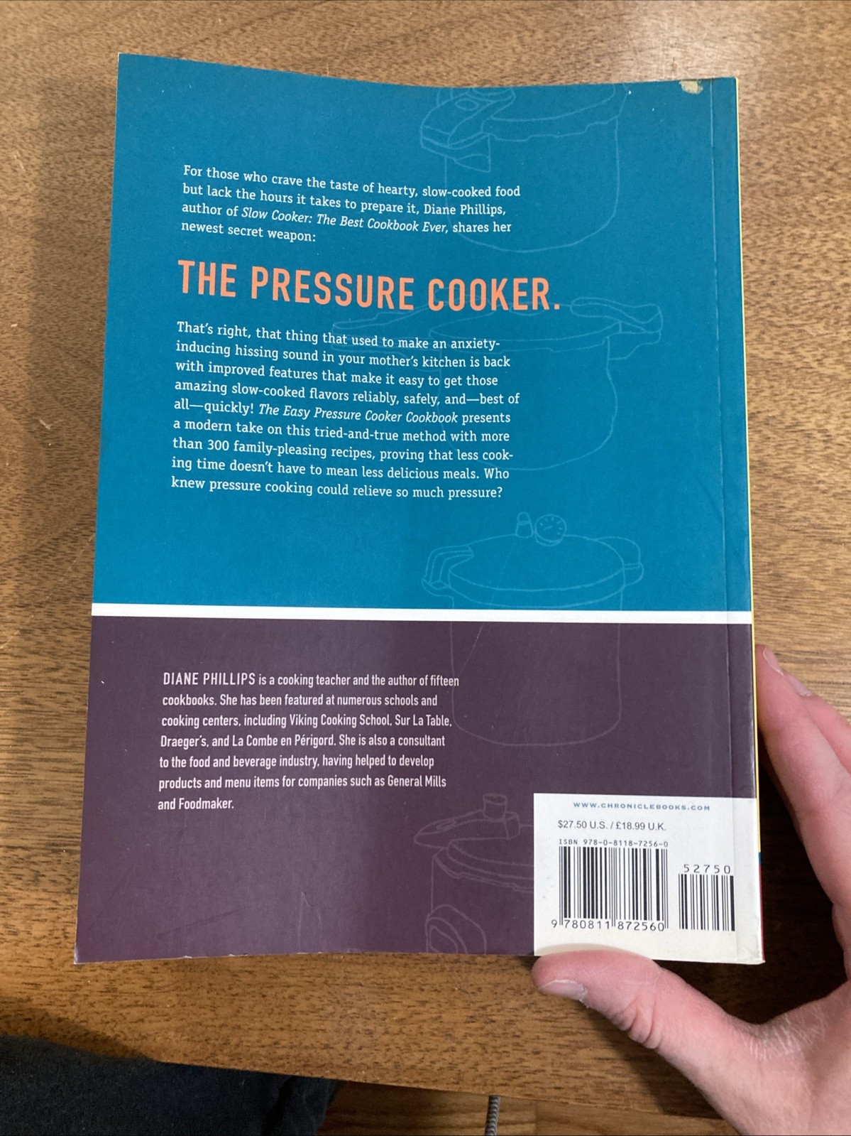 Easy Pressure Cooker Cookbook by Diane Phillips (2011, Trade Paperback)