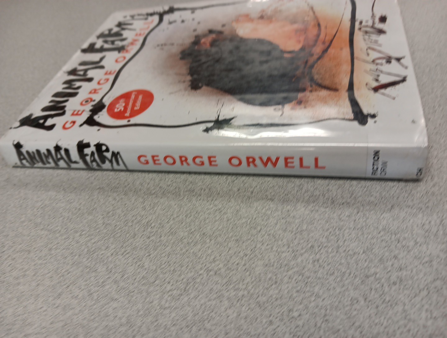 ANIMAL FARM: A FAIRY STORY By George Orwell & Ralph Steadman -Ex-Library