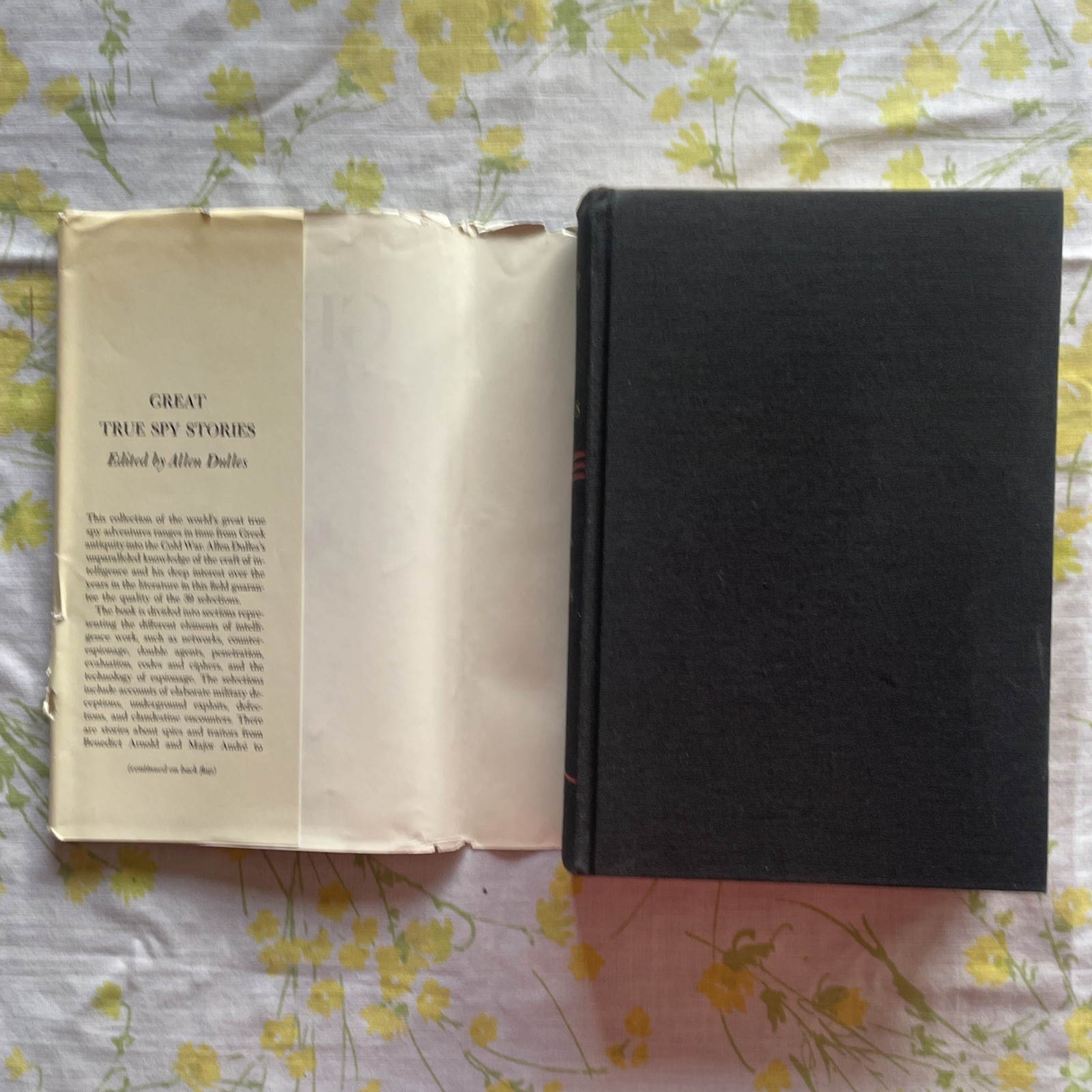 Great True Spy Stories edited by Allen Dulles (1968 HCDJ 392 pages CIA Director)