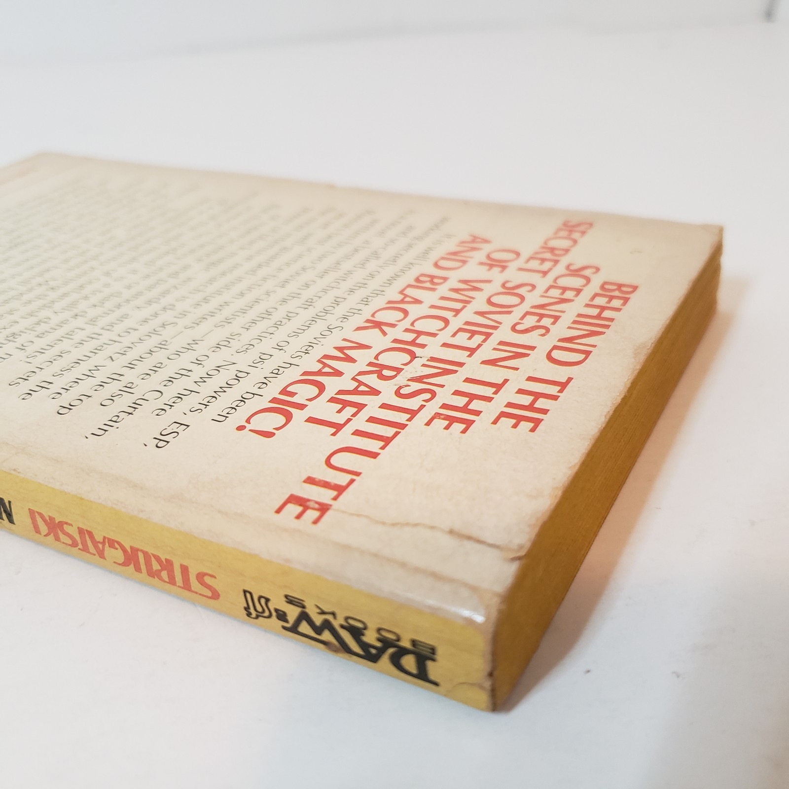 Monday Begins On Saturday Paperback Book Arkadi & Boris Strugatski DAW 1977