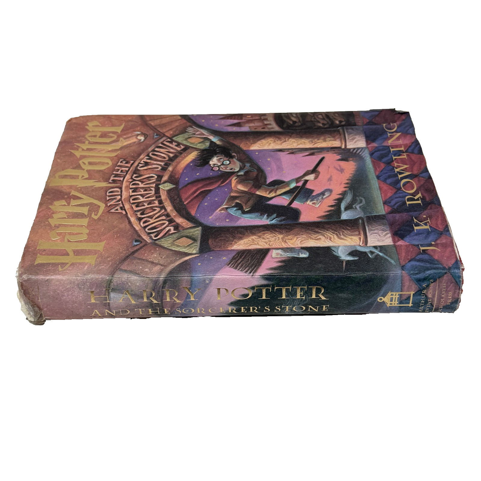 Harry Potter Sorcerers Stone First American Edition 1998 Hardcover DJ